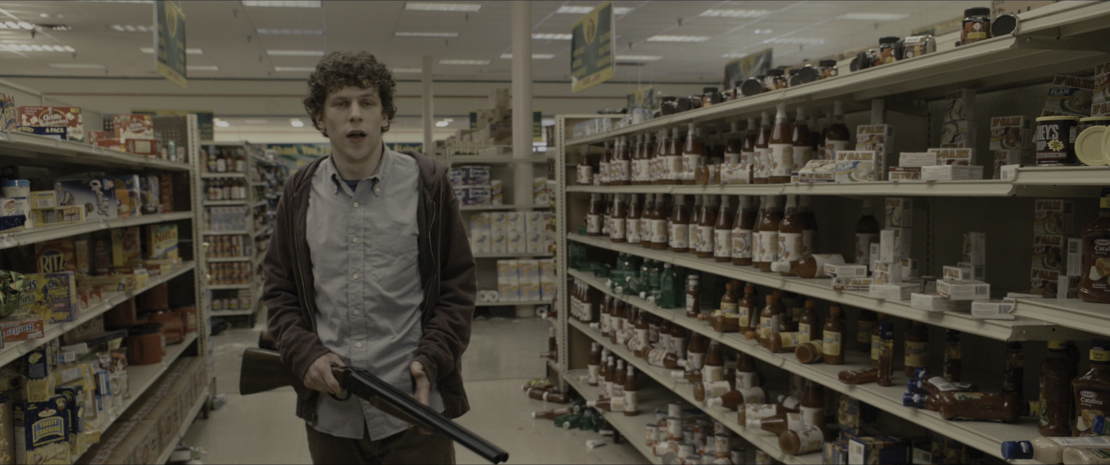 Zombieland (2009), wide, 2.39:1 — film still