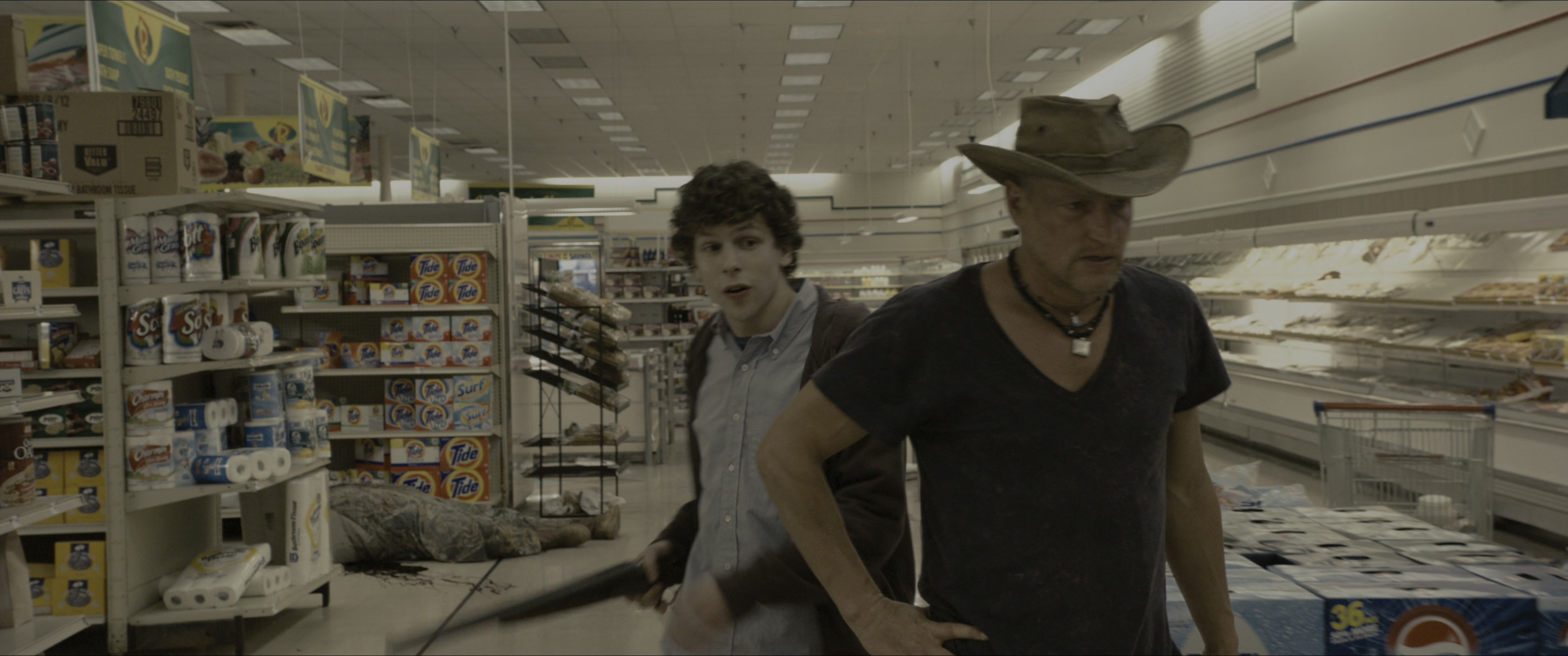Zombieland (2009), wide, 2.39:1 — film still