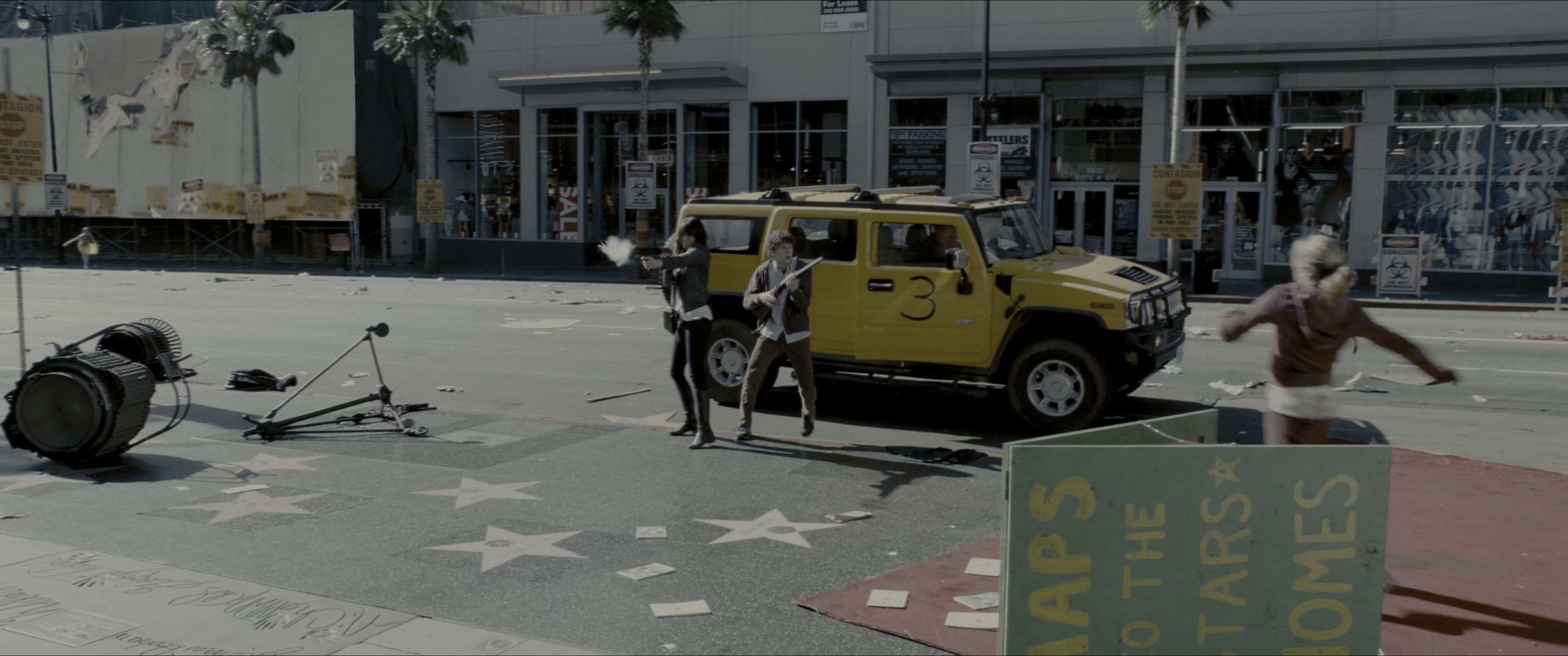Zombieland (2009), wide, 2.39:1 — film still