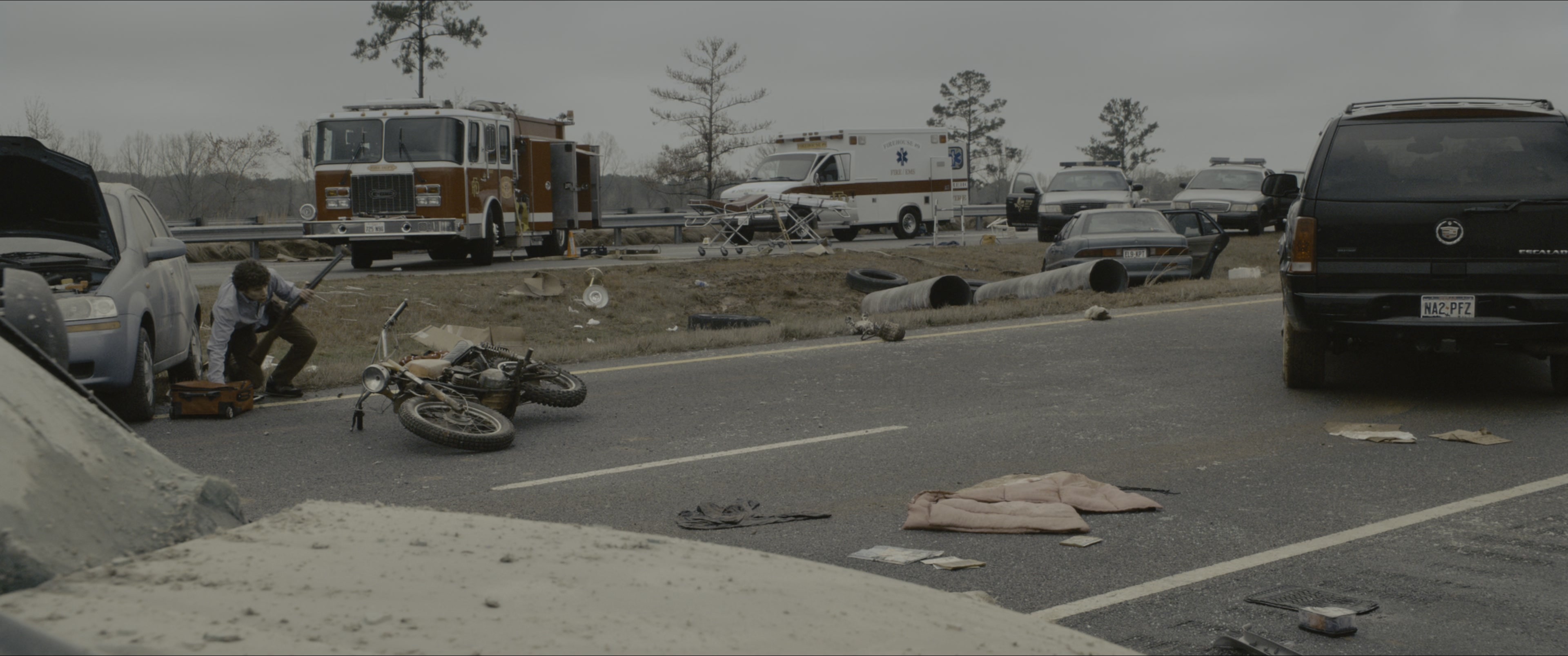 Zombieland (2009), wide, 2.39:1 — film still