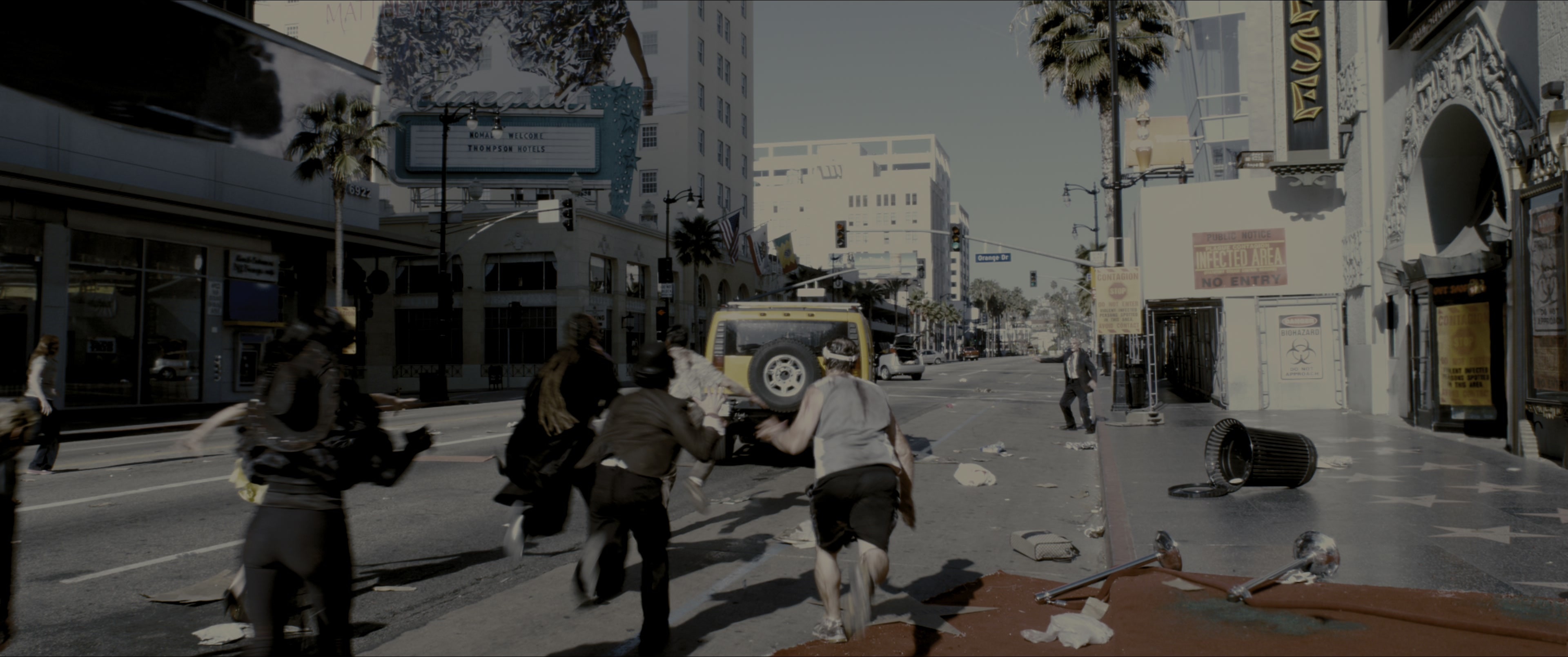 Zombieland (2009), wide, 2.39:1 — film still