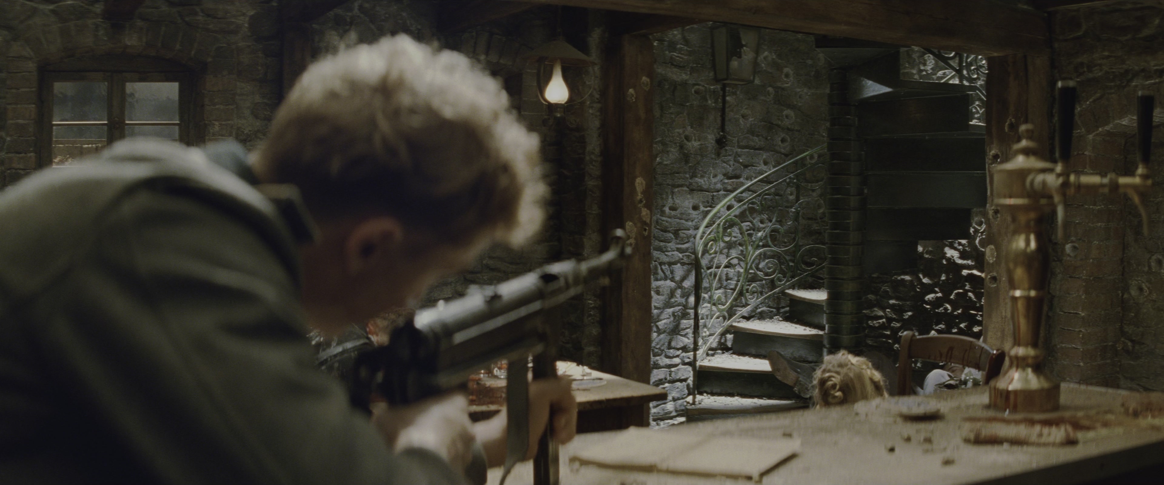 Inglourious Basterds (2009), wide, 2.40:1 — film still