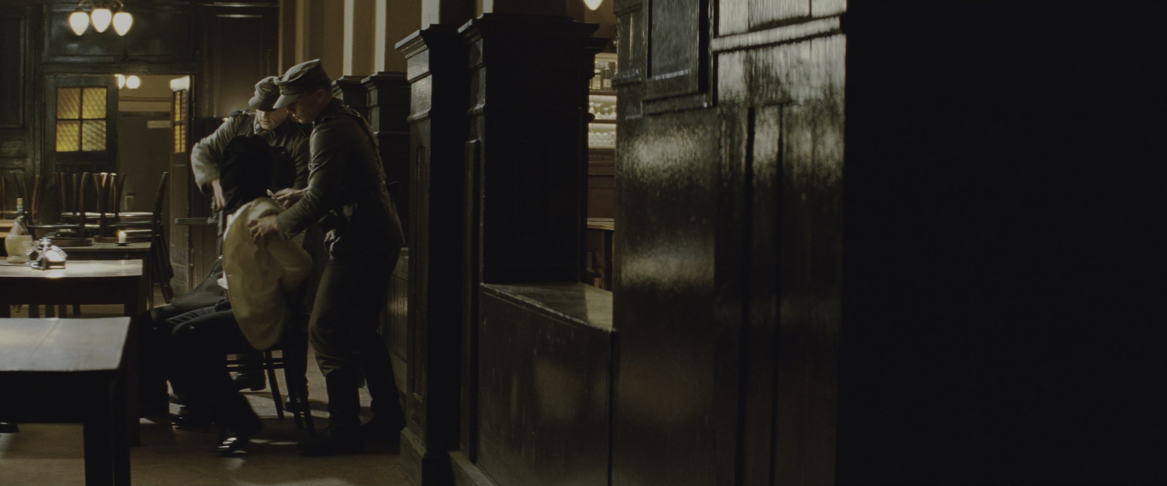 Inglourious Basterds (2009), wide, 2.40:1 — film still