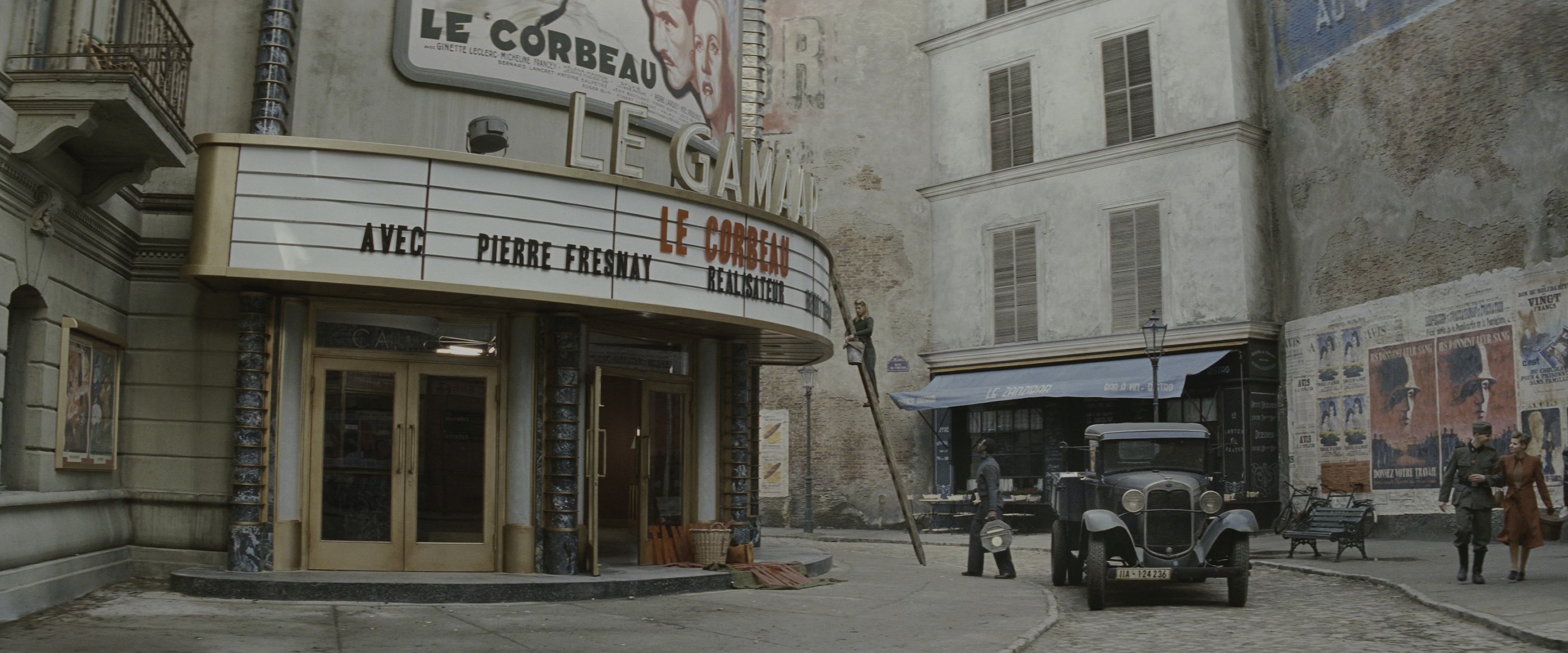 Inglourious Basterds (2009), wide, 2.40:1 — film still