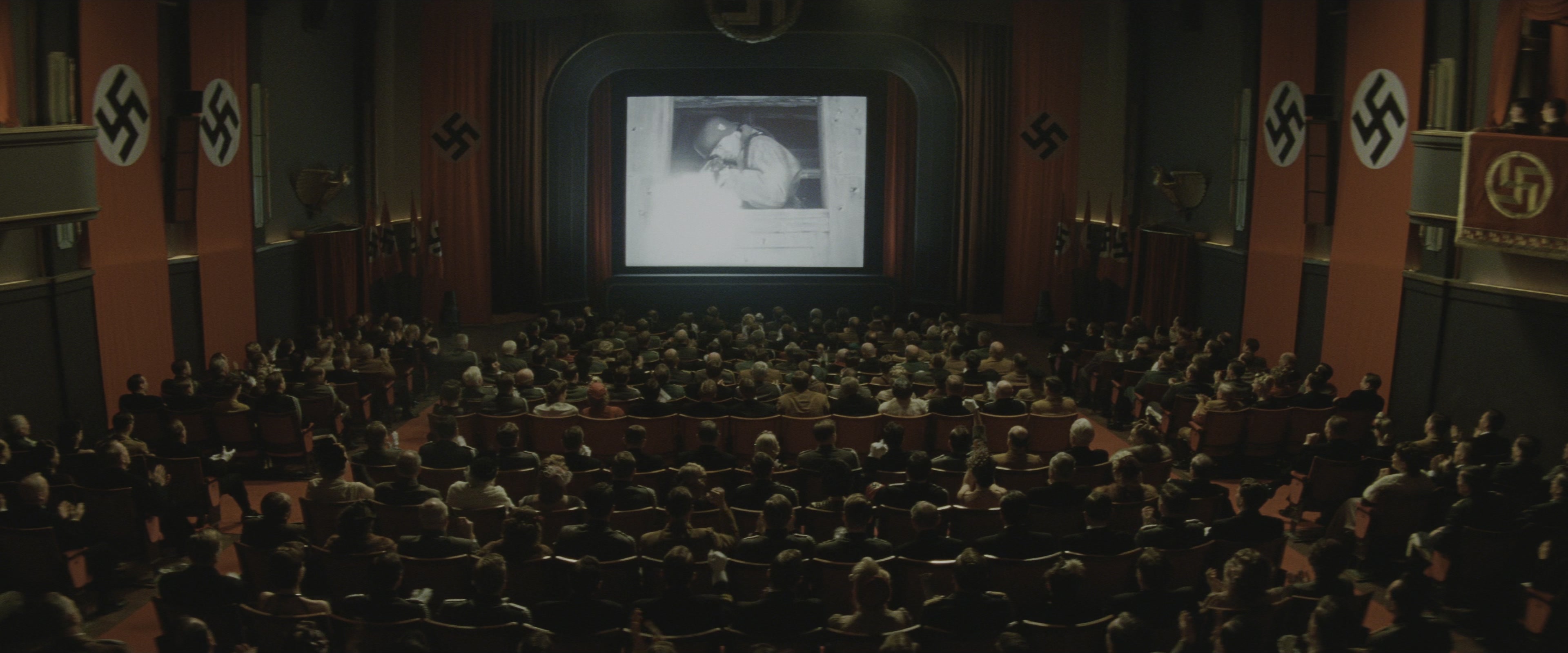 Inglourious Basterds (2009), wide, 2.40:1 — film still