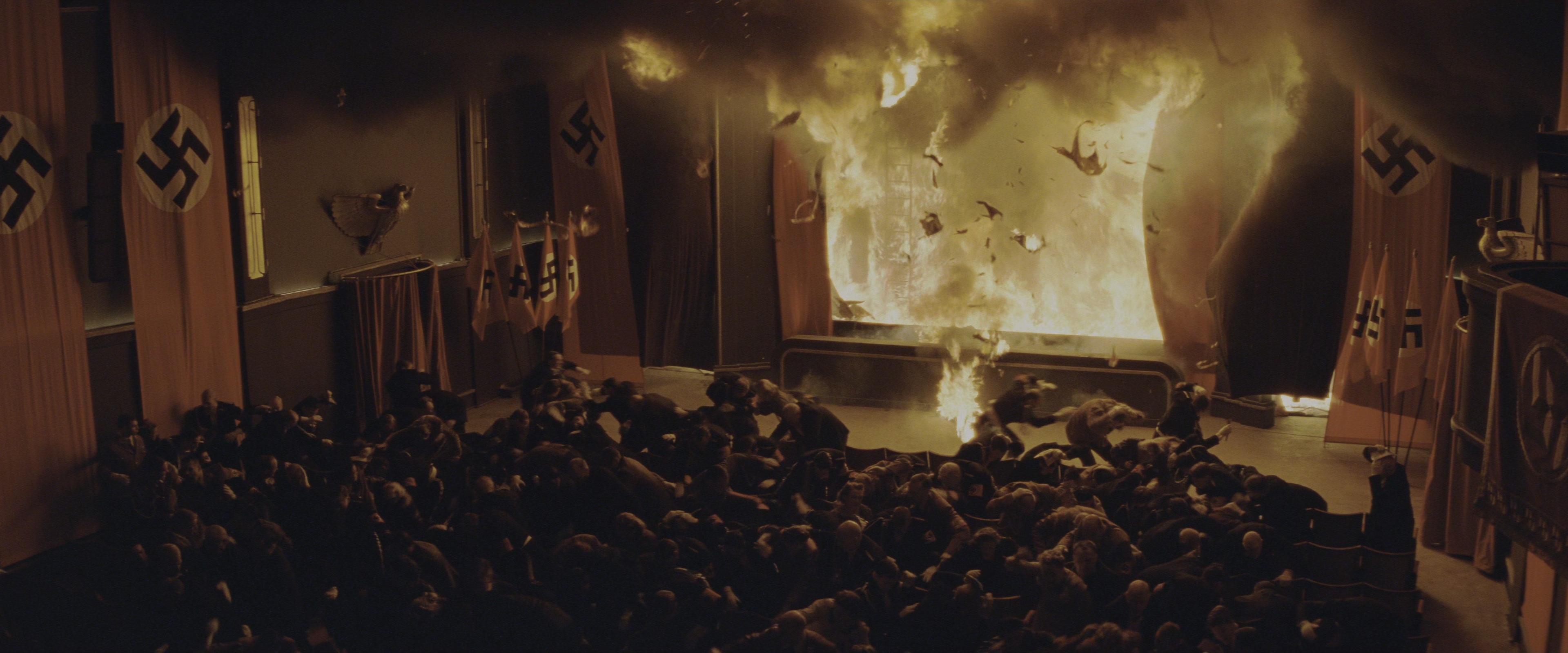 Inglourious Basterds (2009), wide, 2.40:1 — film still