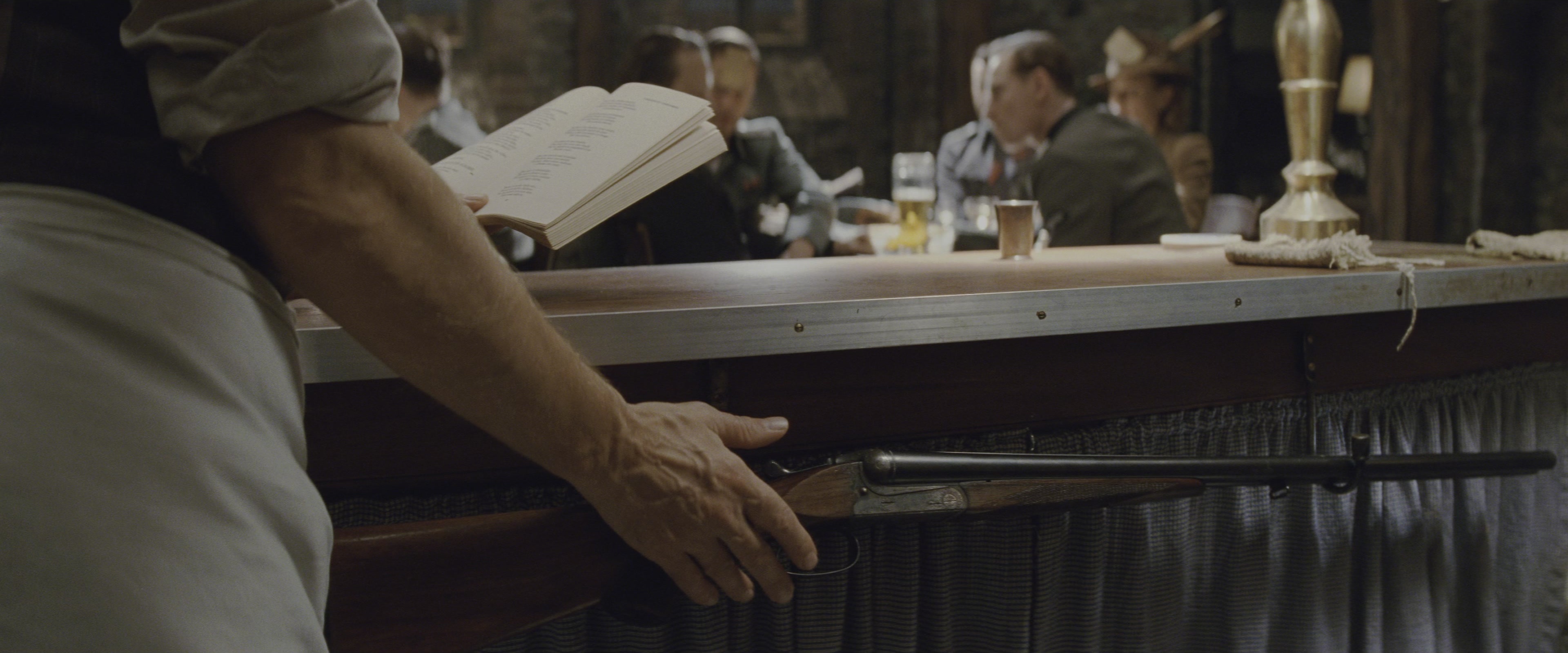 Inglourious Basterds (2009), wide, 2.40:1 — film still