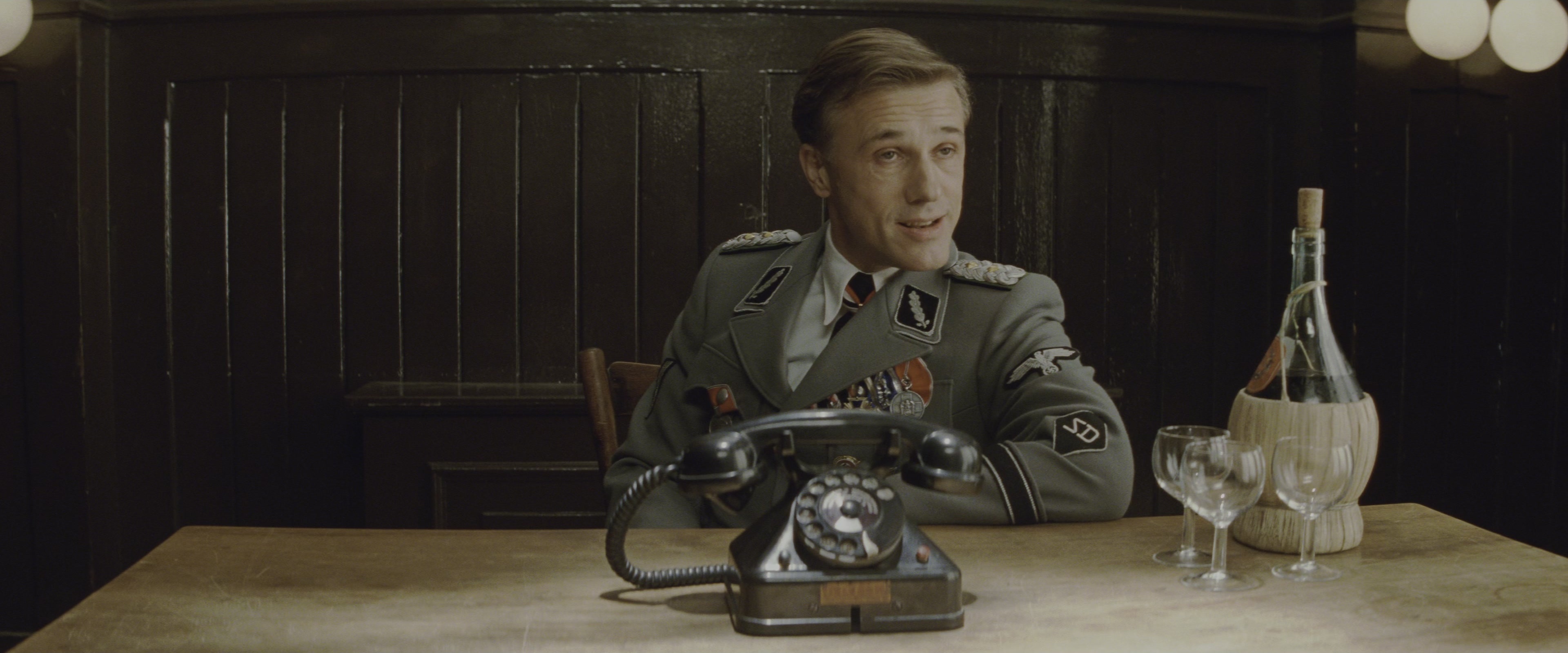 Inglourious Basterds (2009), wide, 2.40:1 — film still
