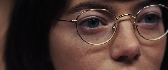 Frame from Battle of the Sexes — face, hair, person