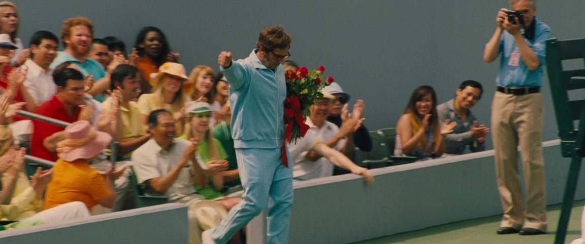 Battle of the Sexes (2017), wide, 2.39:1 — film still