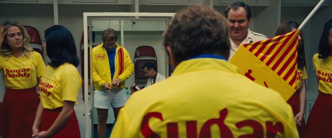 Battle of the Sexes (2017), wide, 2.39:1 — film still