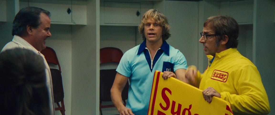Battle of the Sexes (2017), wide, 2.39:1 — film still