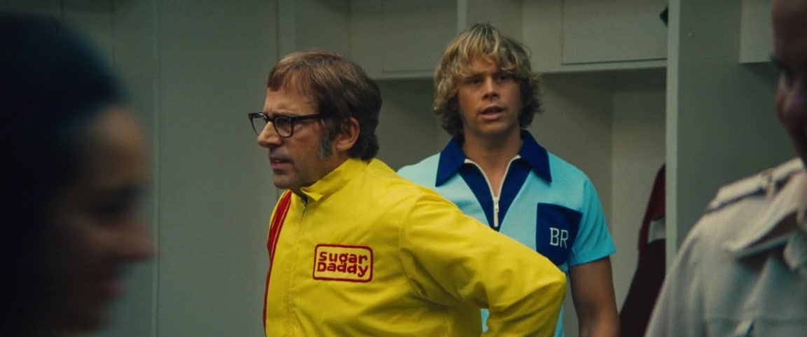 Battle of the Sexes (2017), wide, 2.39:1 — film still