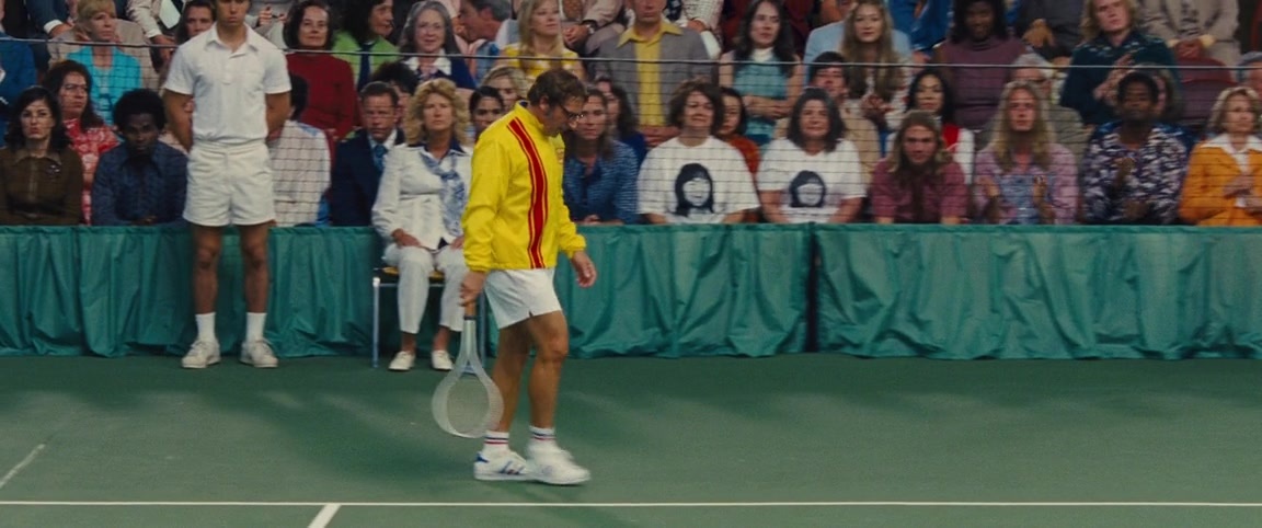 Battle of the Sexes (2017), wide, 2.39:1 — film still