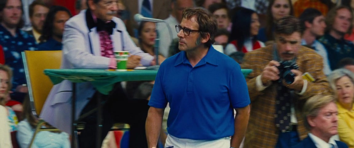 Battle of the Sexes (2017), wide, 2.39:1 — film still