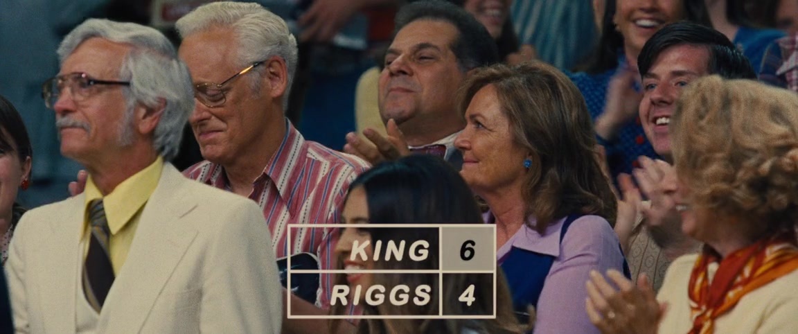Battle of the Sexes (2017), wide, 2.39:1 — film still