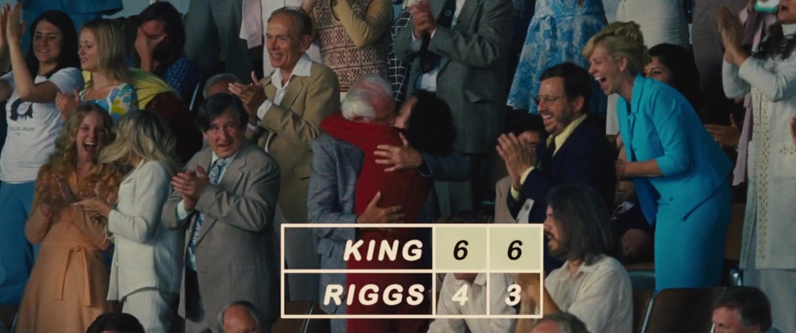 Battle of the Sexes (2017), wide, 2.39:1 — film still