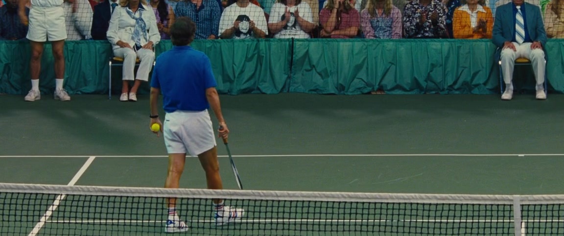 Battle of the Sexes (2017), wide, 2.39:1 — film still