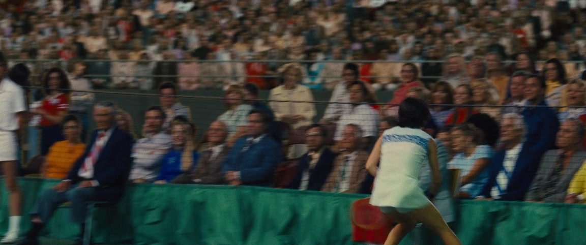 Battle of the Sexes (2017), wide, 2.39:1 — film still