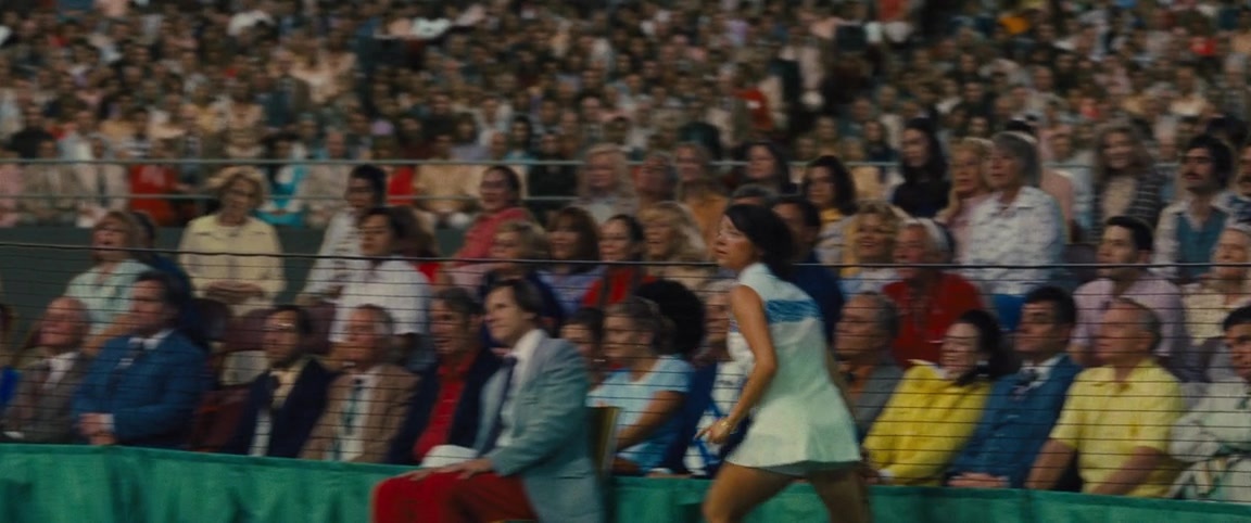 Battle of the Sexes (2017), wide, 2.39:1 — film still