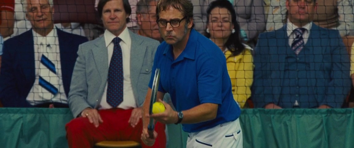 Battle of the Sexes (2017), wide, 2.39:1 — film still
