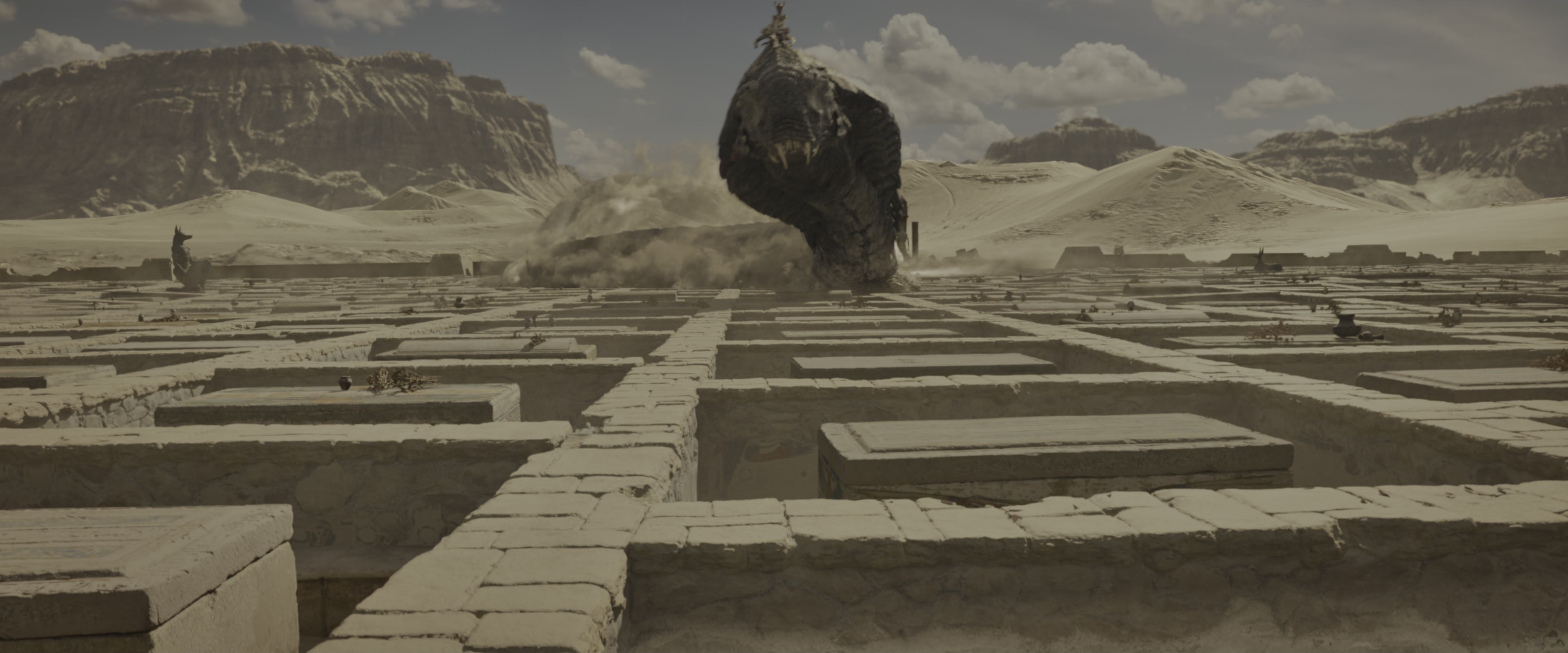 Gods of Egypt (2016), wide, 2.40:1 — film still