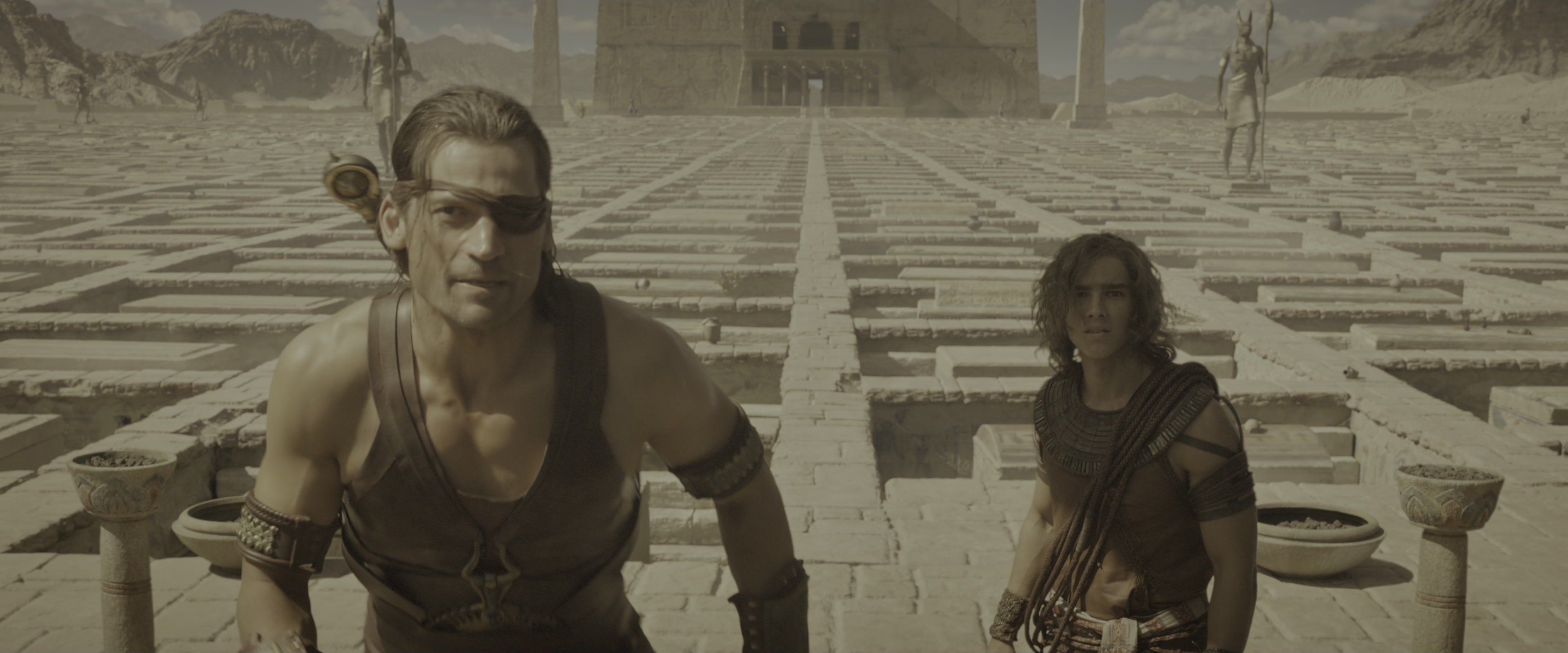 Gods of Egypt (2016), wide, 2.40:1 — film still