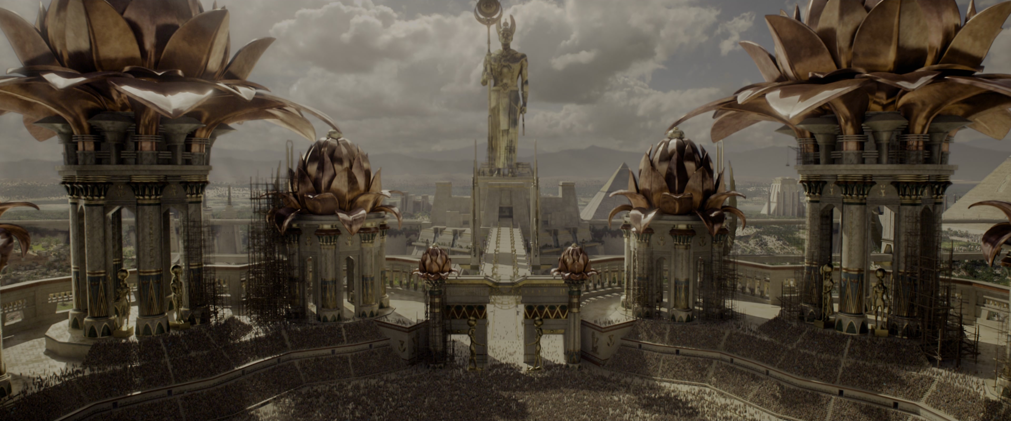 Gods of Egypt (2016), wide, 2.40:1 — film still
