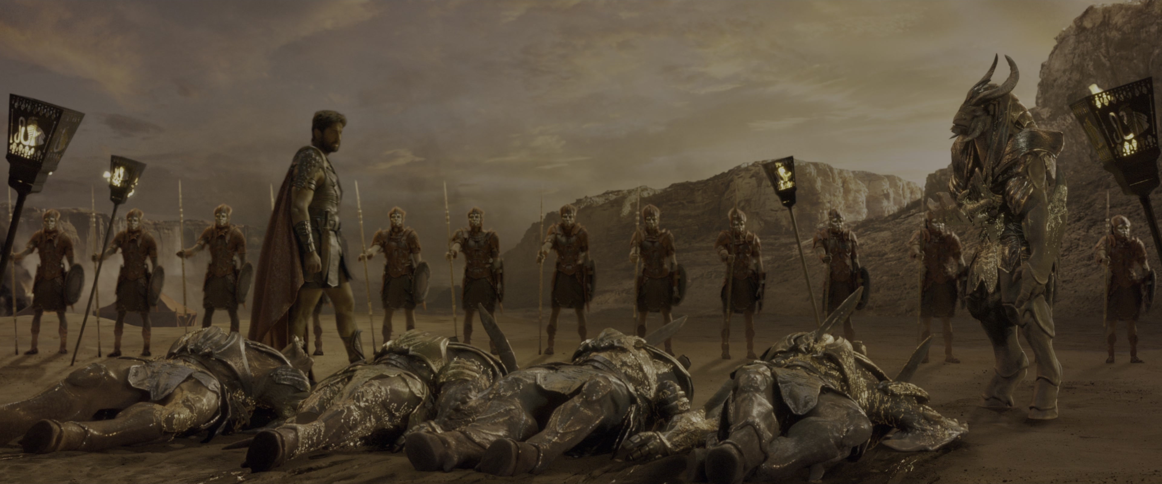 Gods of Egypt (2016), wide, 2.40:1 — film still