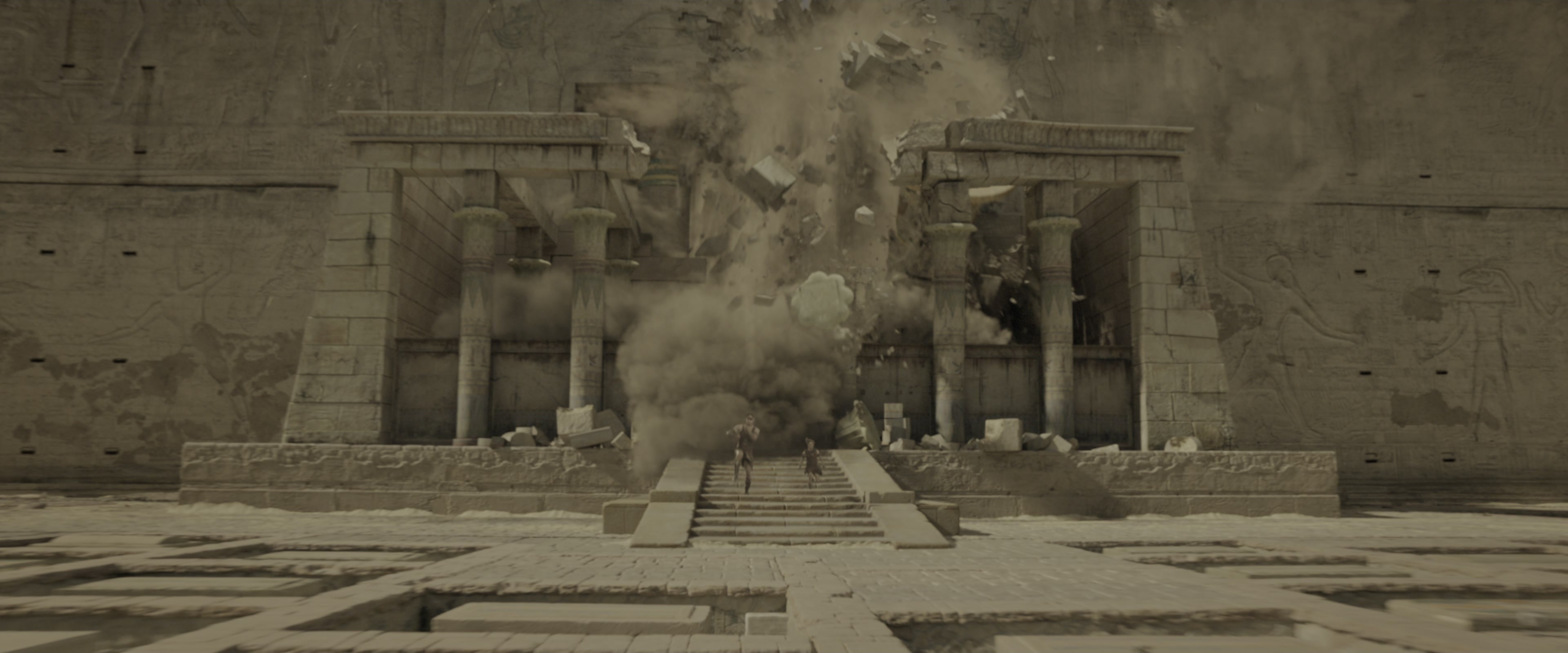 Gods of Egypt (2016), wide, 2.40:1 — film still