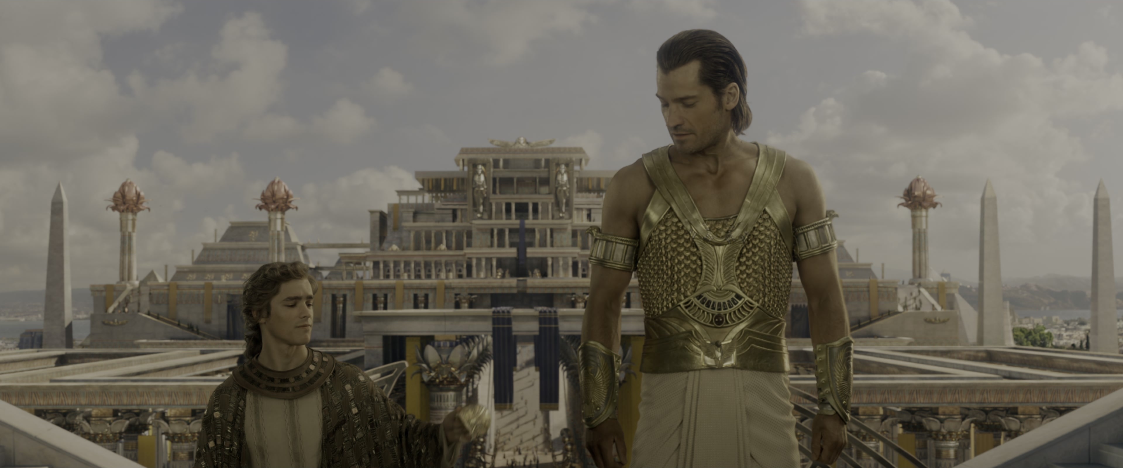 Gods of Egypt (2016), wide, 2.40:1 — film still