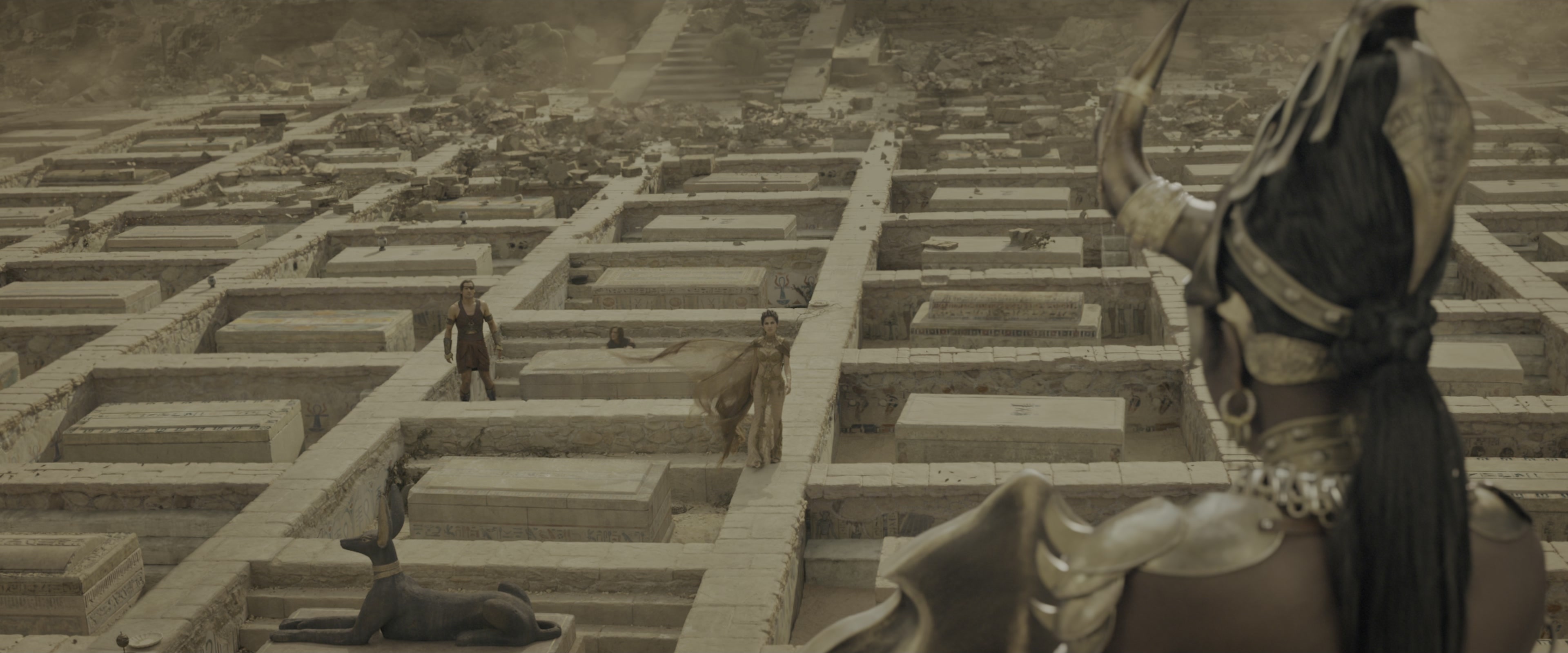 Gods of Egypt (2016), wide, 2.40:1 — film still