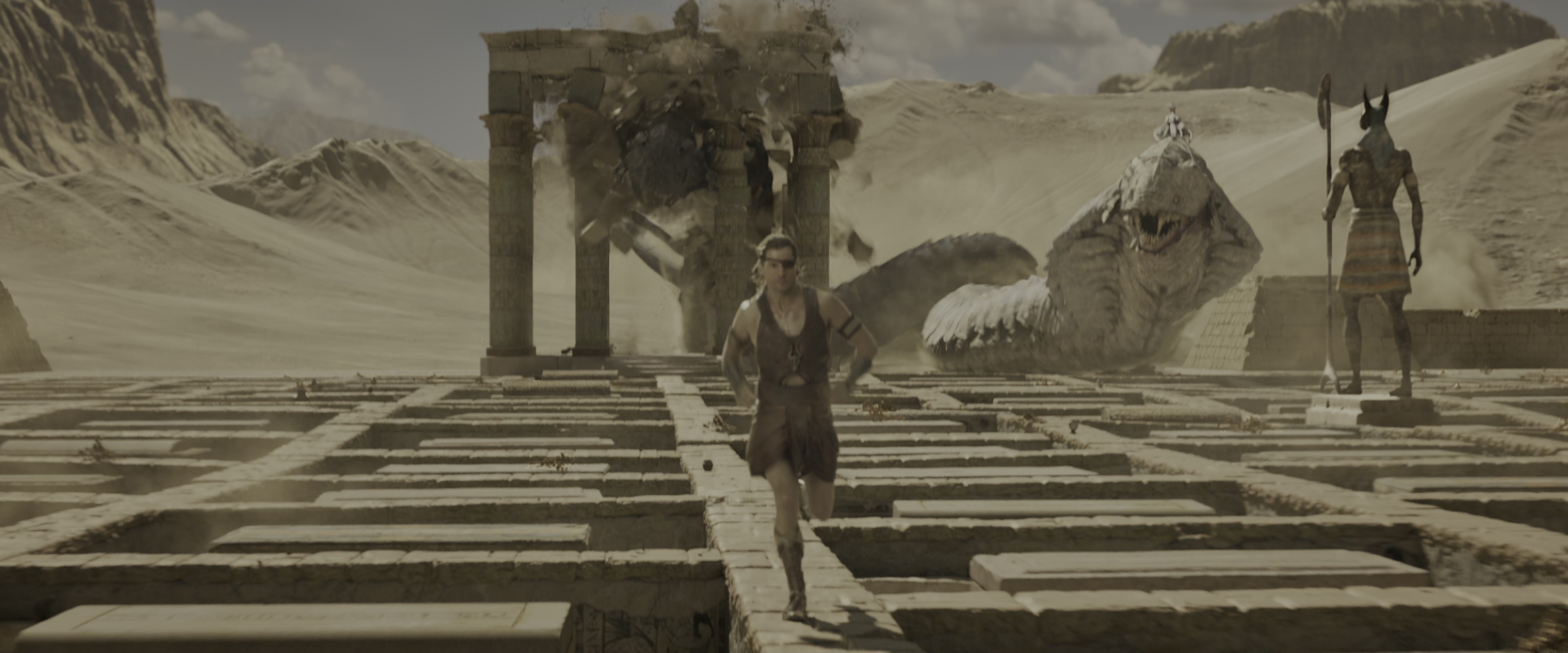 Gods of Egypt (2016), wide, 2.40:1 — film still