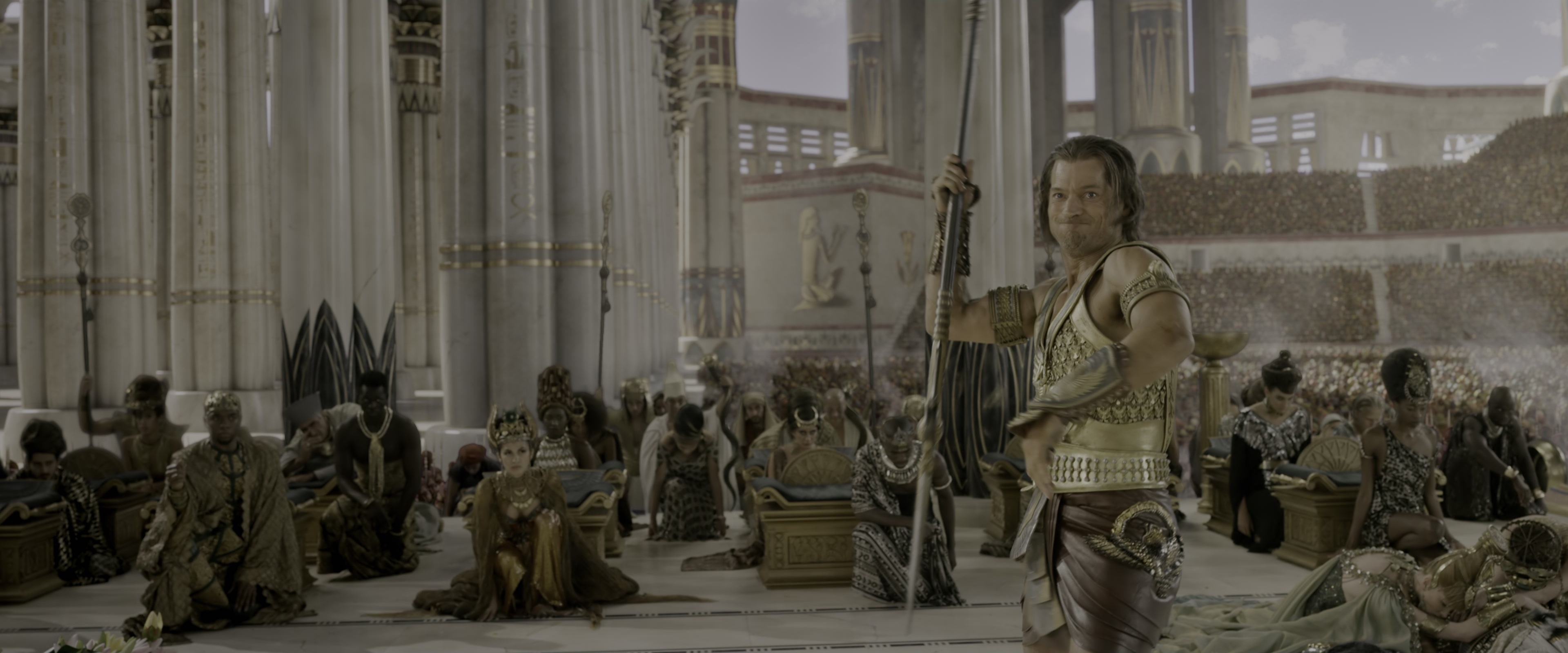 Gods of Egypt (2016), wide, 2.40:1 — film still