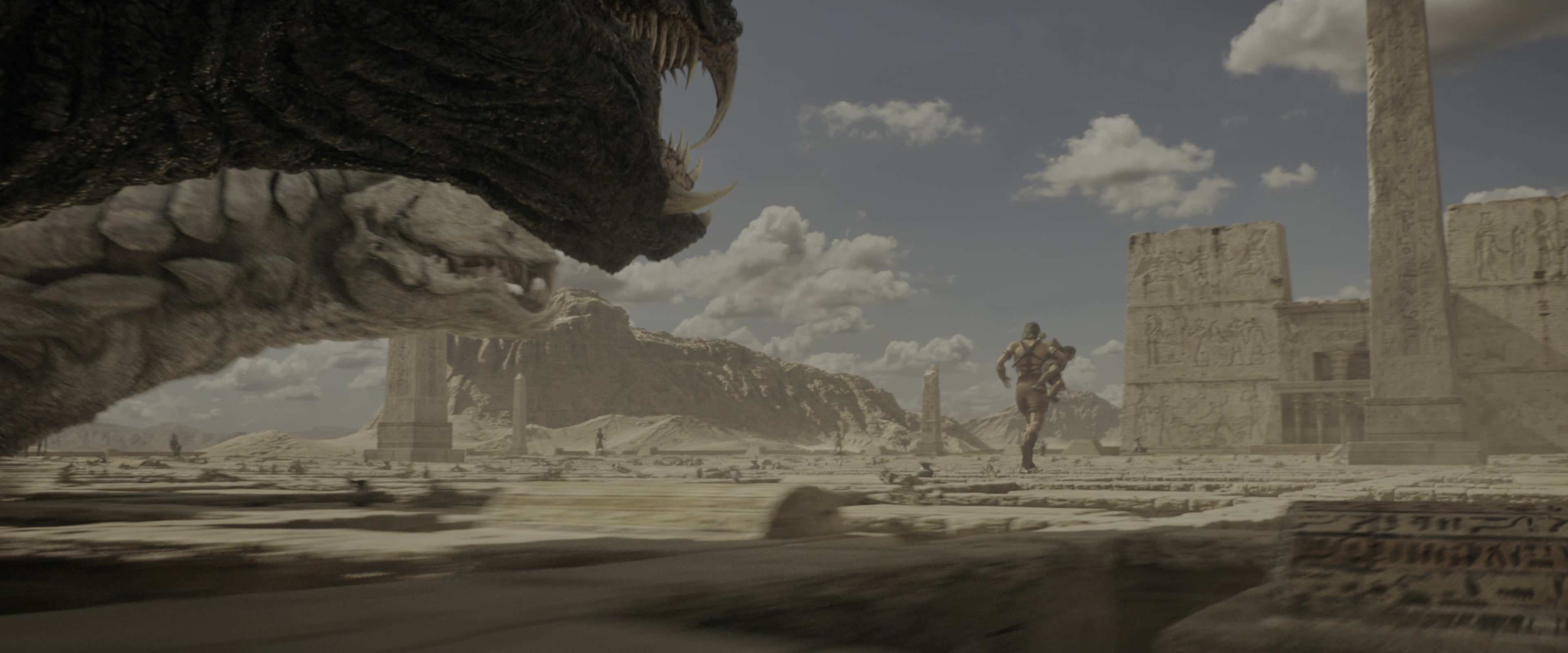 Gods of Egypt (2016), wide, 2.40:1 — film still