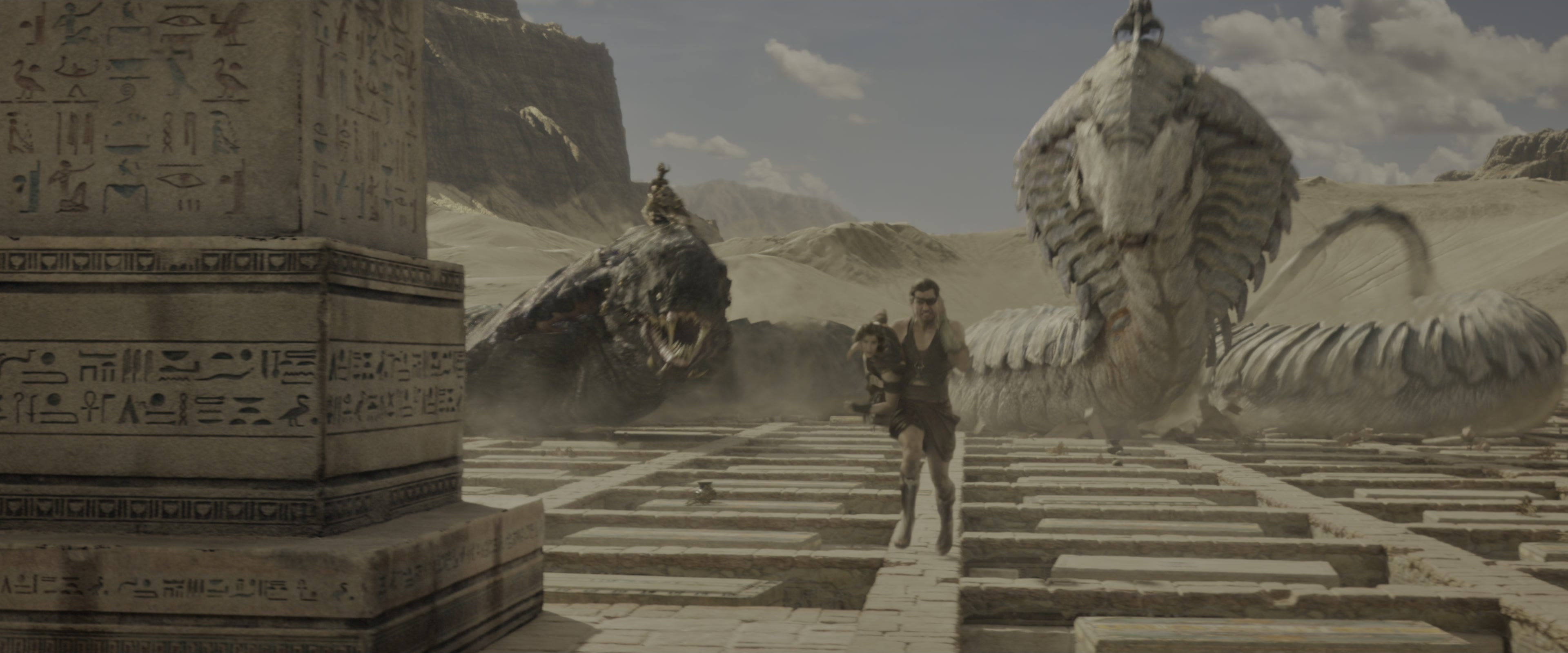 Gods of Egypt (2016), wide, 2.40:1 — film still