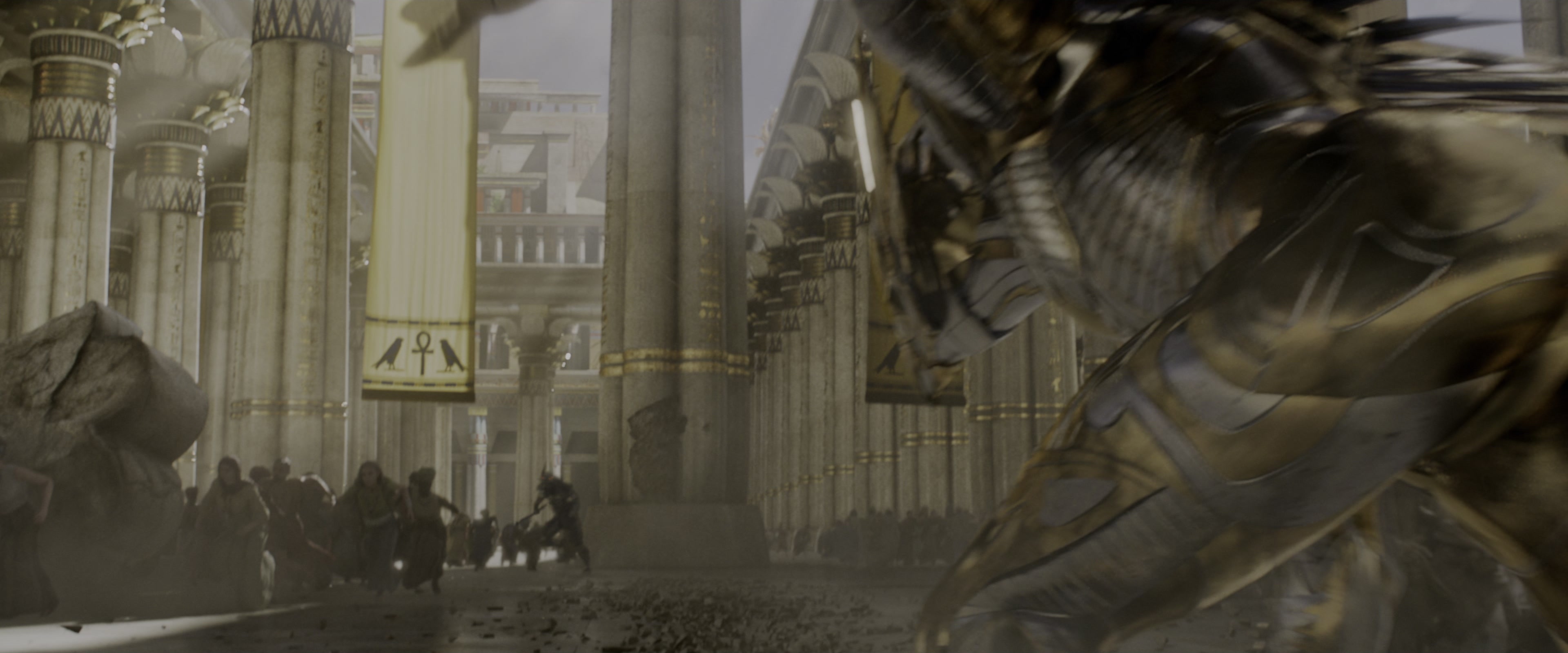 Gods of Egypt (2016), wide, 2.40:1 — film still