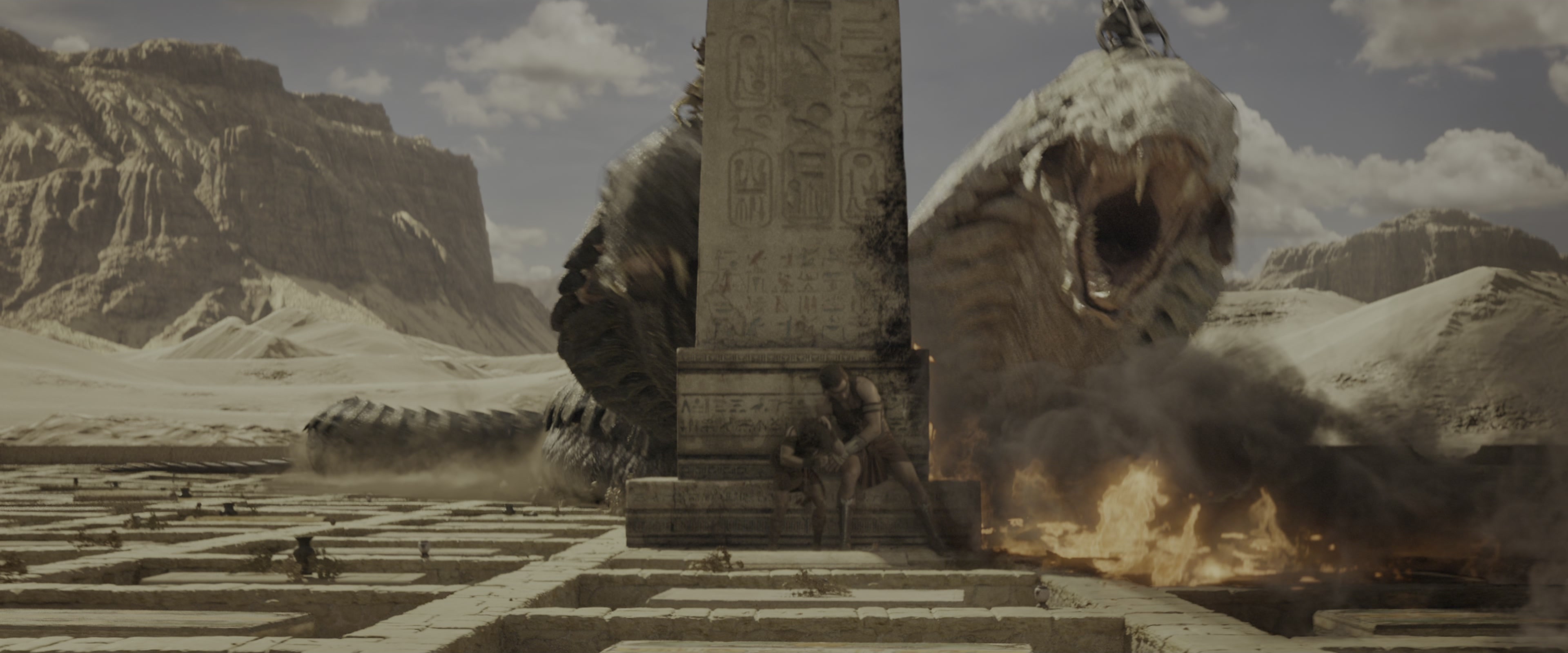 Gods of Egypt (2016), wide, 2.40:1 — film still