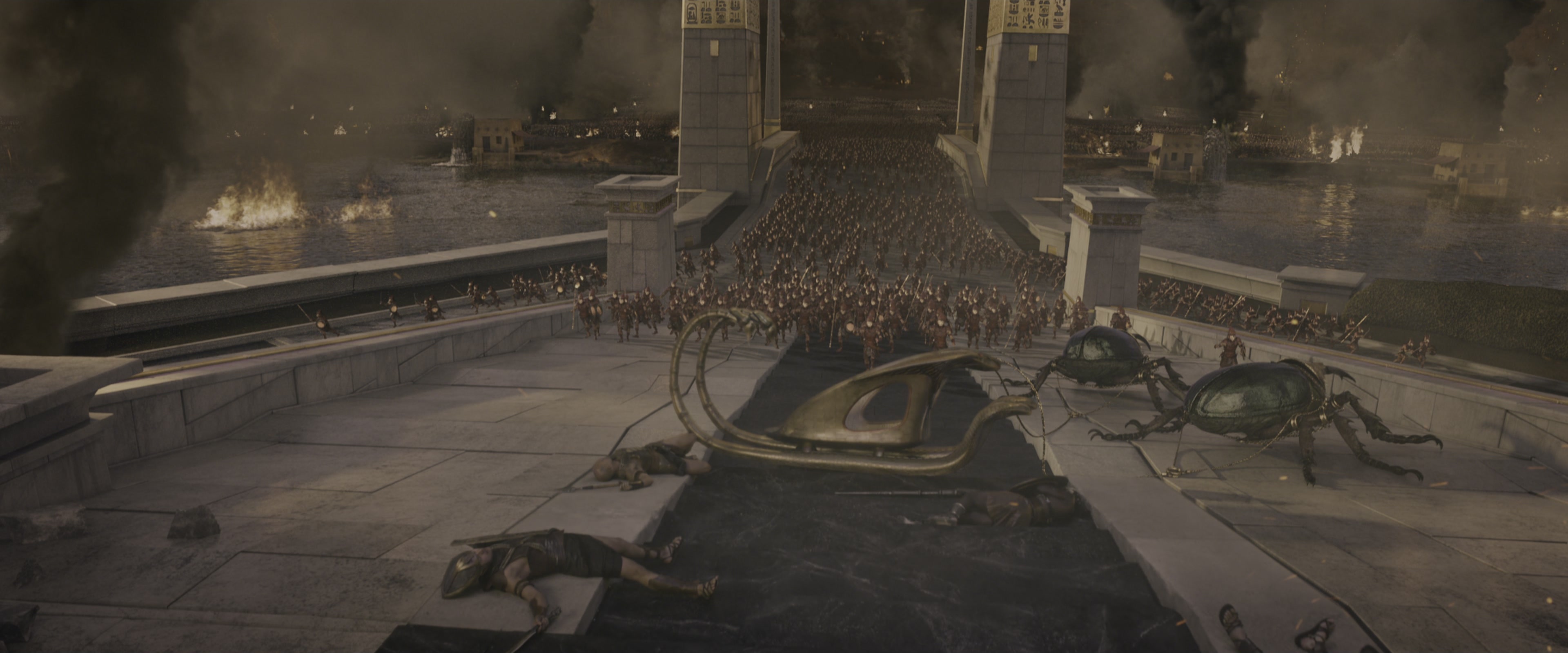 Gods of Egypt (2016), wide, 2.40:1 — film still