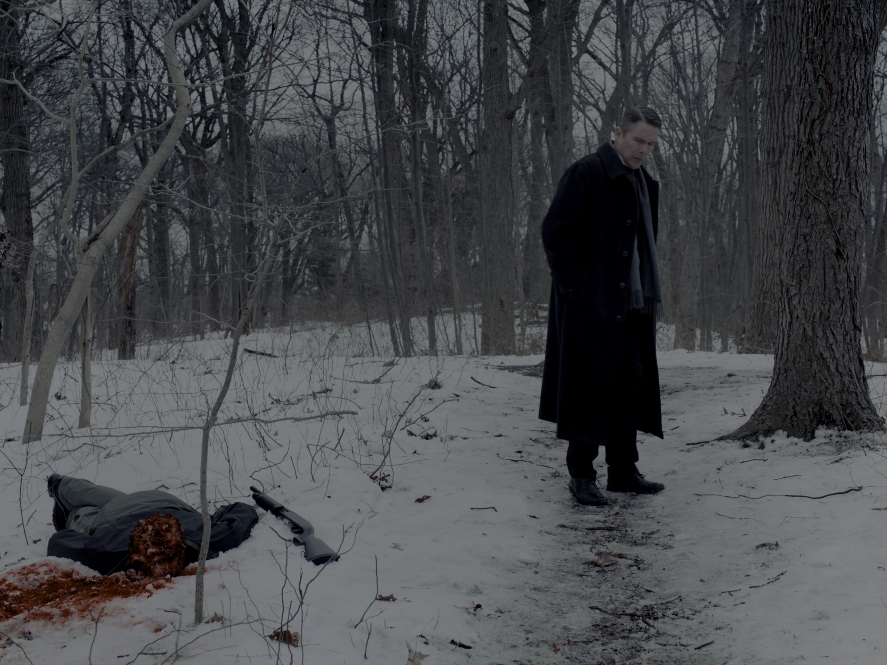 First Reformed (2017), wide, 1.33:1 — film still