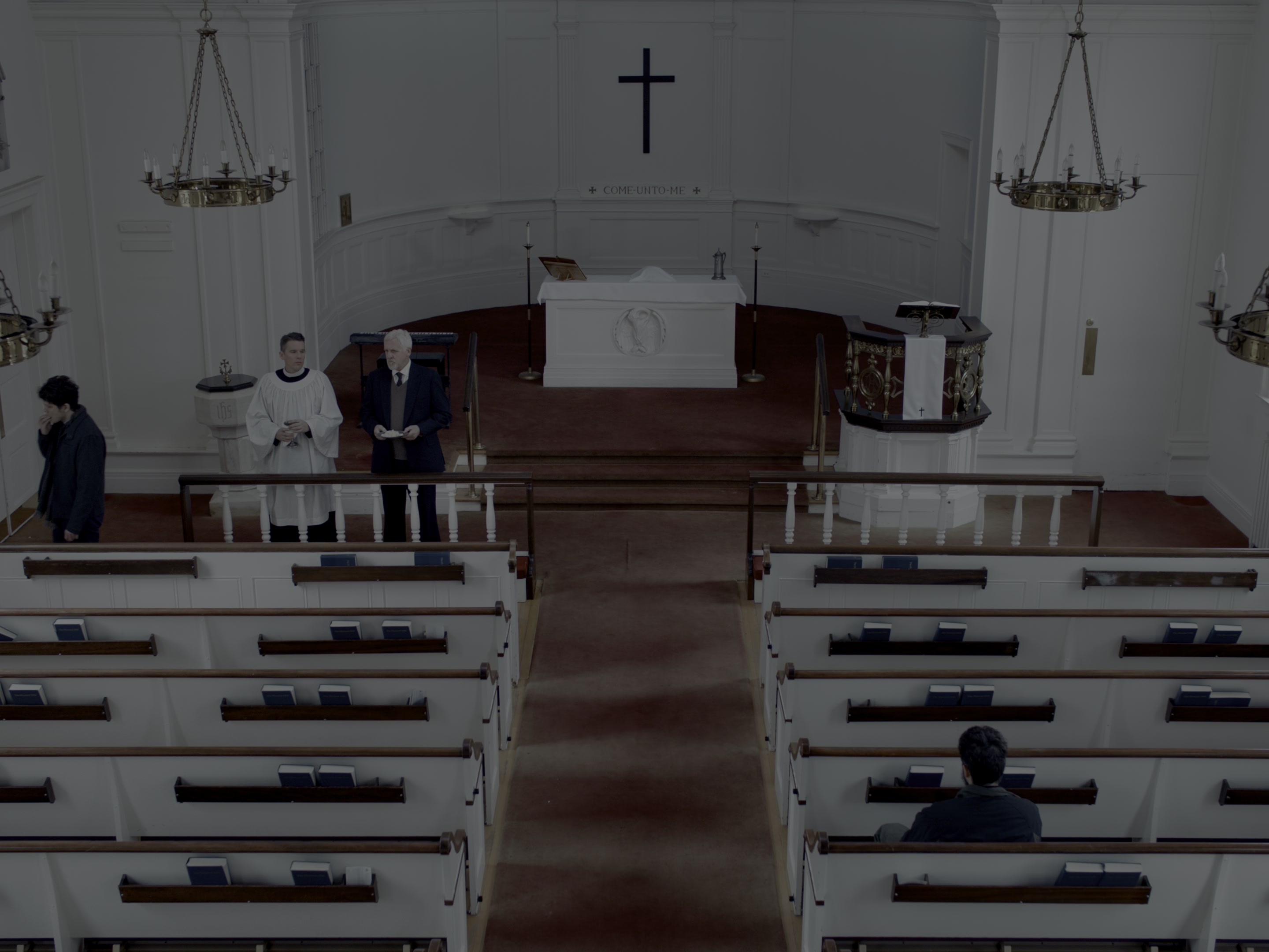 First Reformed (2017), wide, 1.33:1 — film still