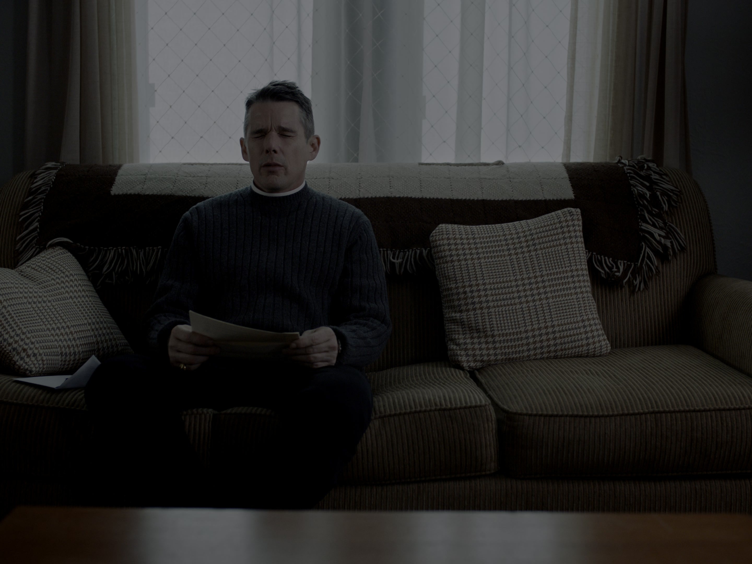 First Reformed (2017), wide, 1.33:1 — film still