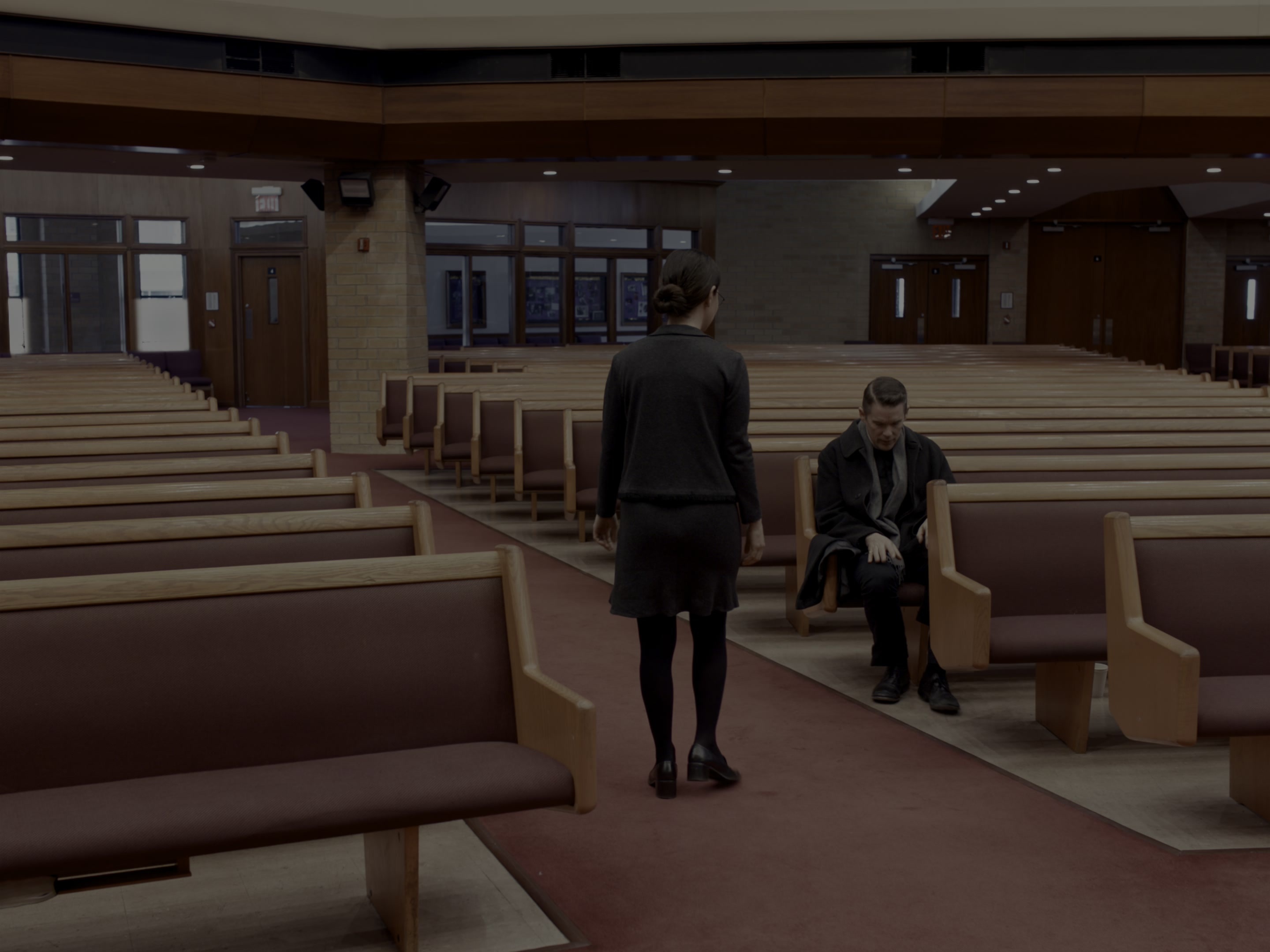 First Reformed (2017), wide, 1.33:1 — film still