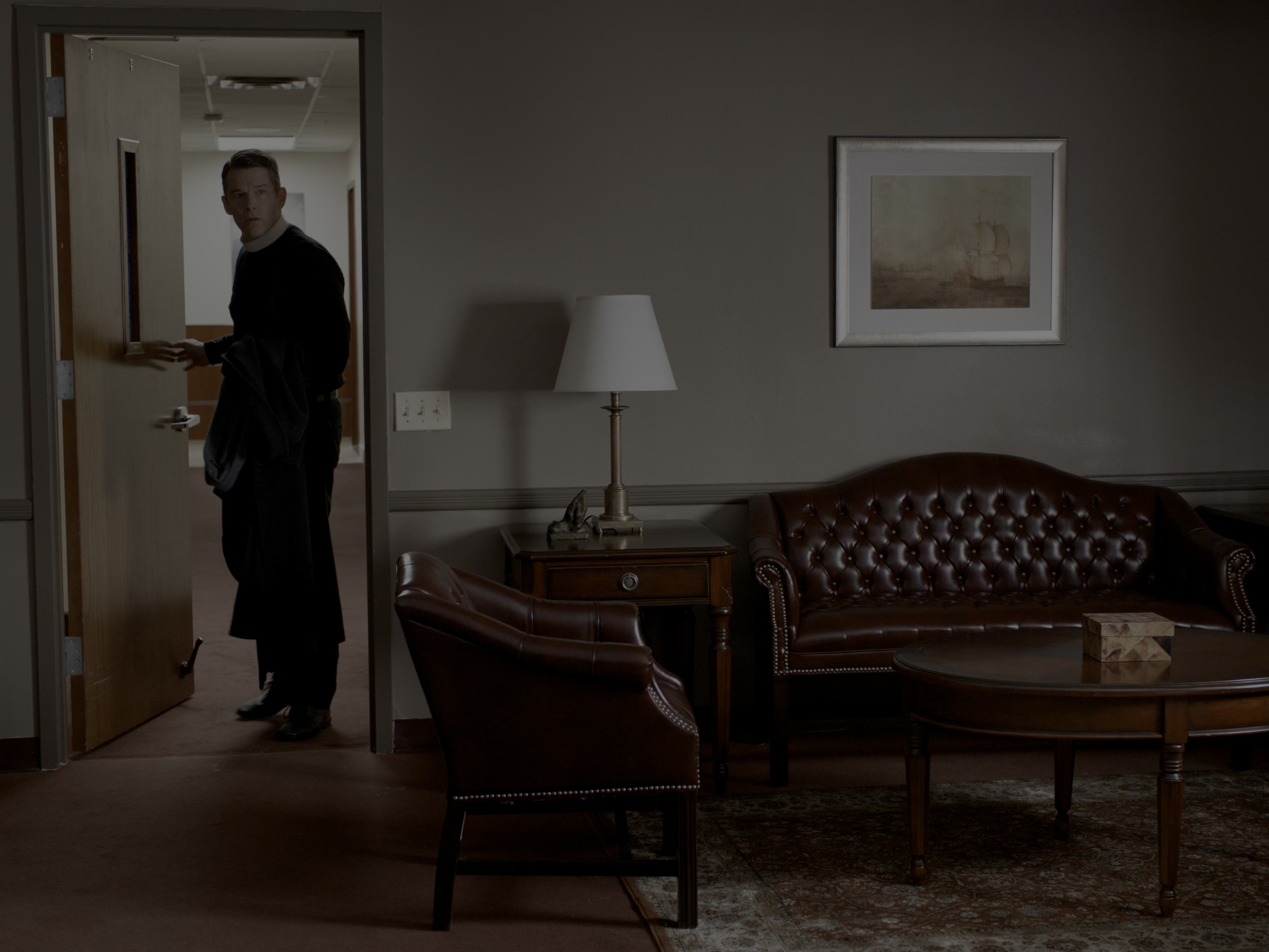 First Reformed (2017), wide, 1.33:1 — film still