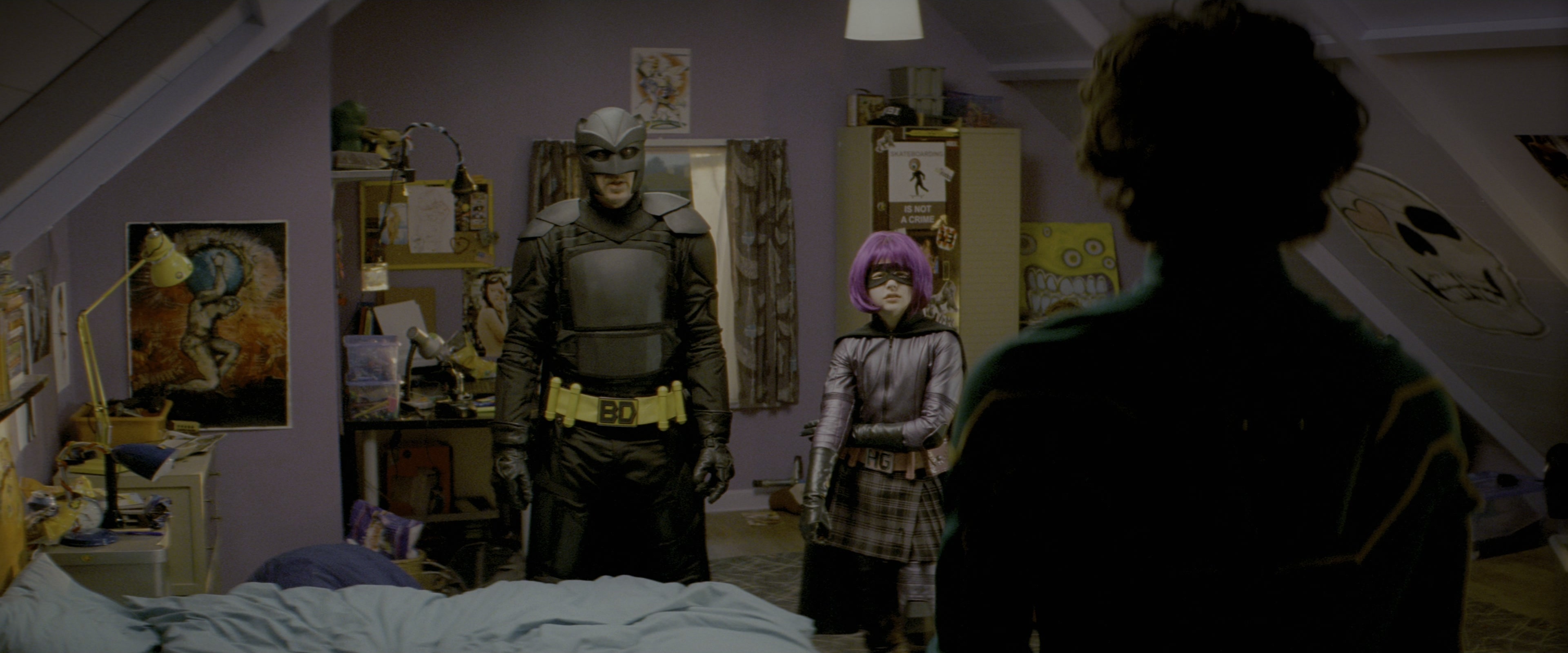 Kick-Ass (2010), wide, 2.40:1 — film still