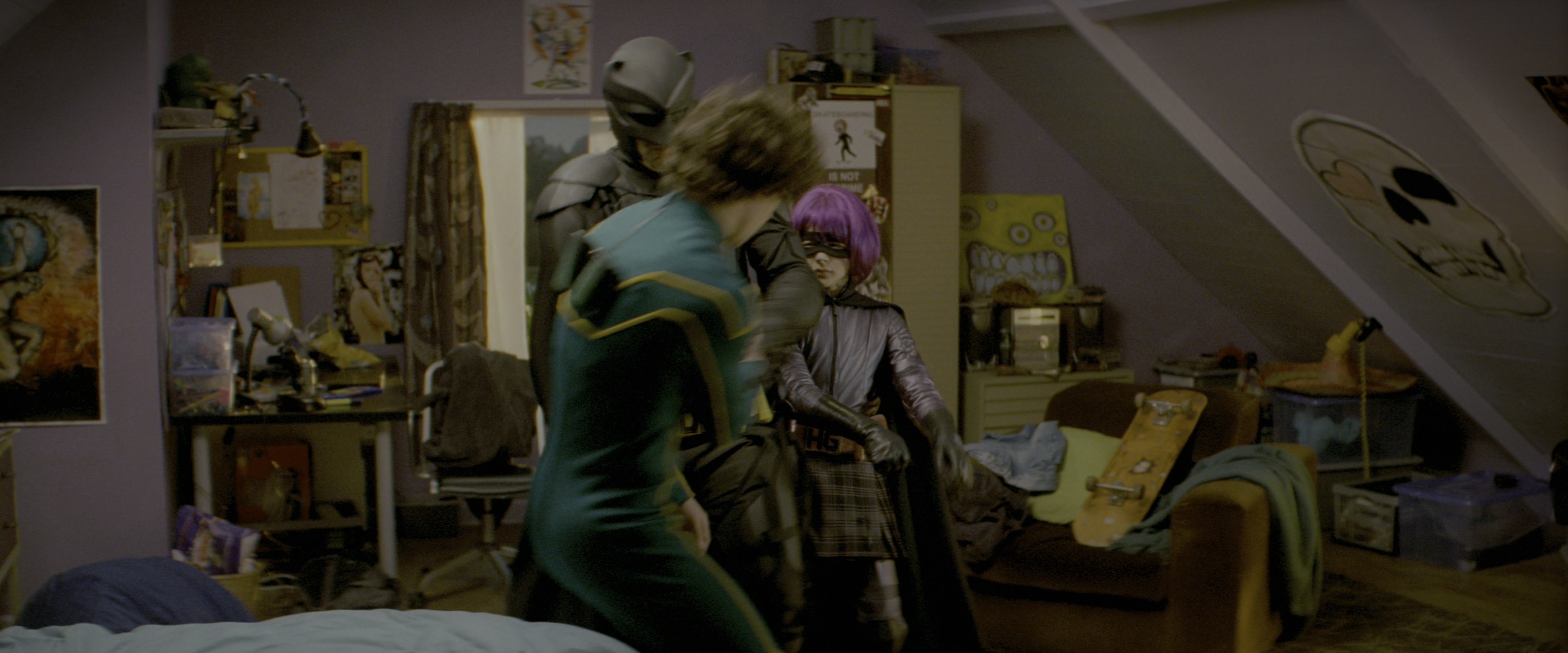 Kick-Ass (2010), wide, 2.40:1 — film still