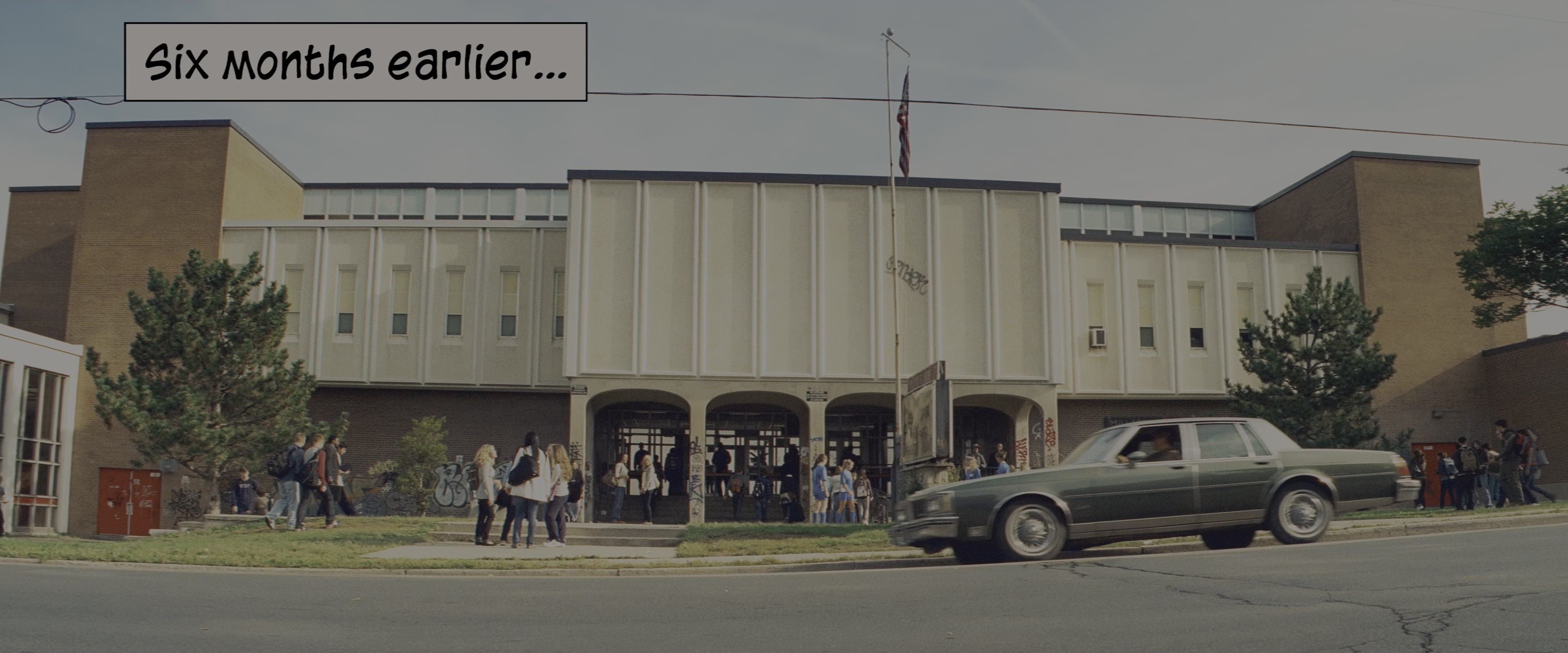 Kick-Ass (2010), wide, 2.40:1 — film still