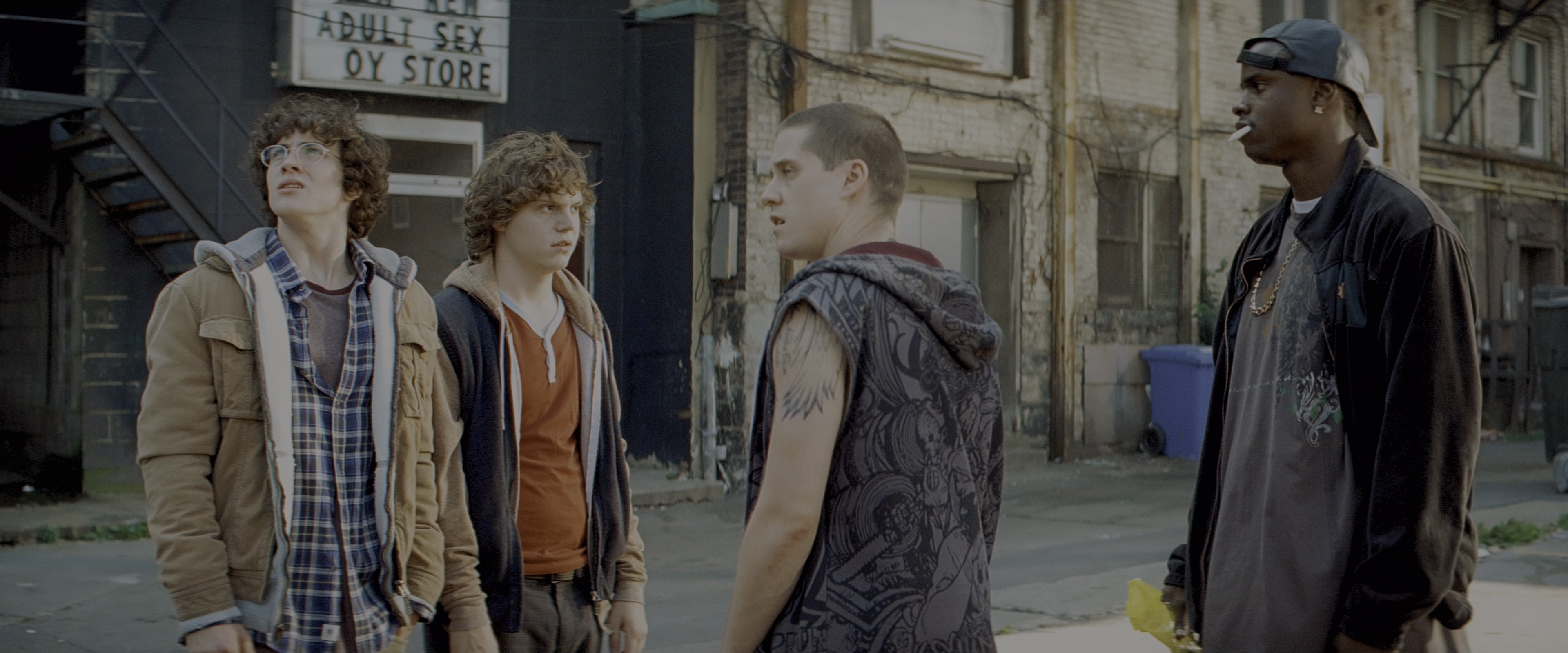 Kick-Ass (2010), wide, 2.40:1 — film still