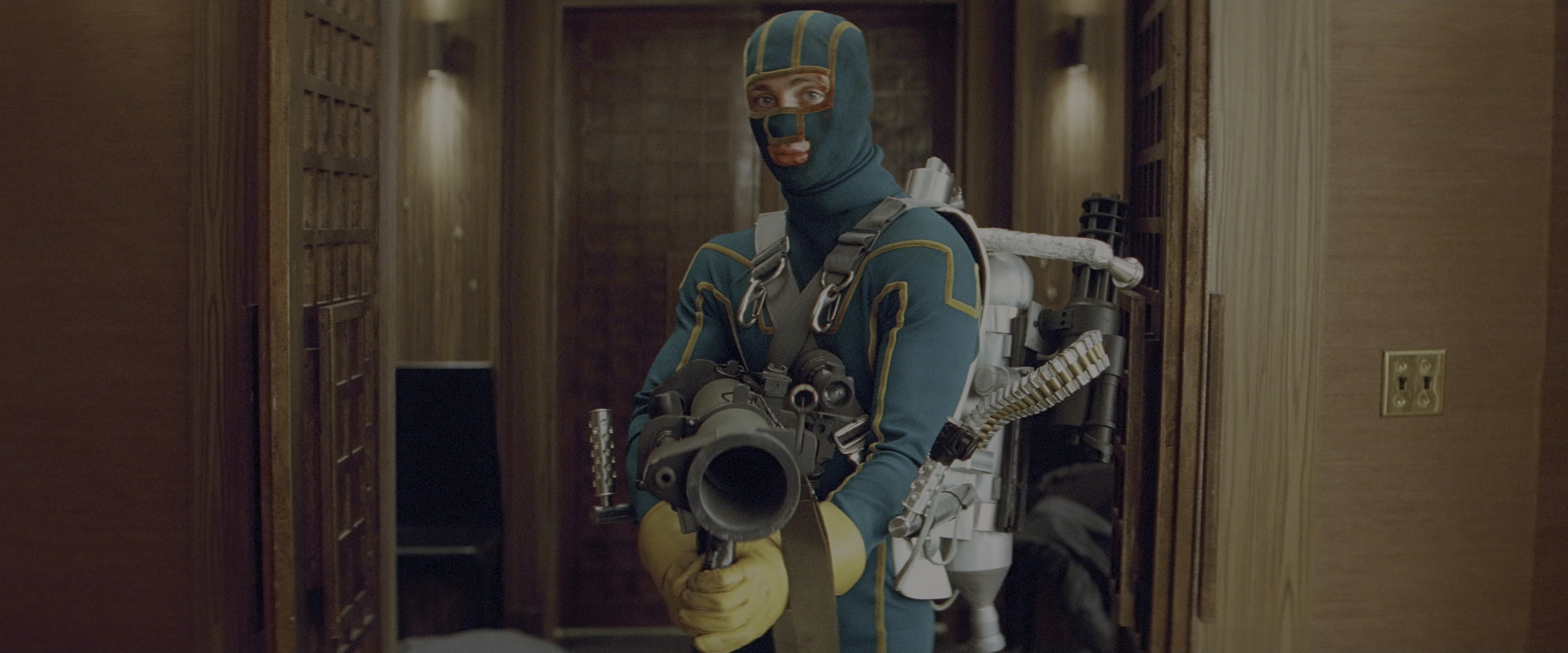 Kick-Ass (2010), wide, 2.40:1 — film still