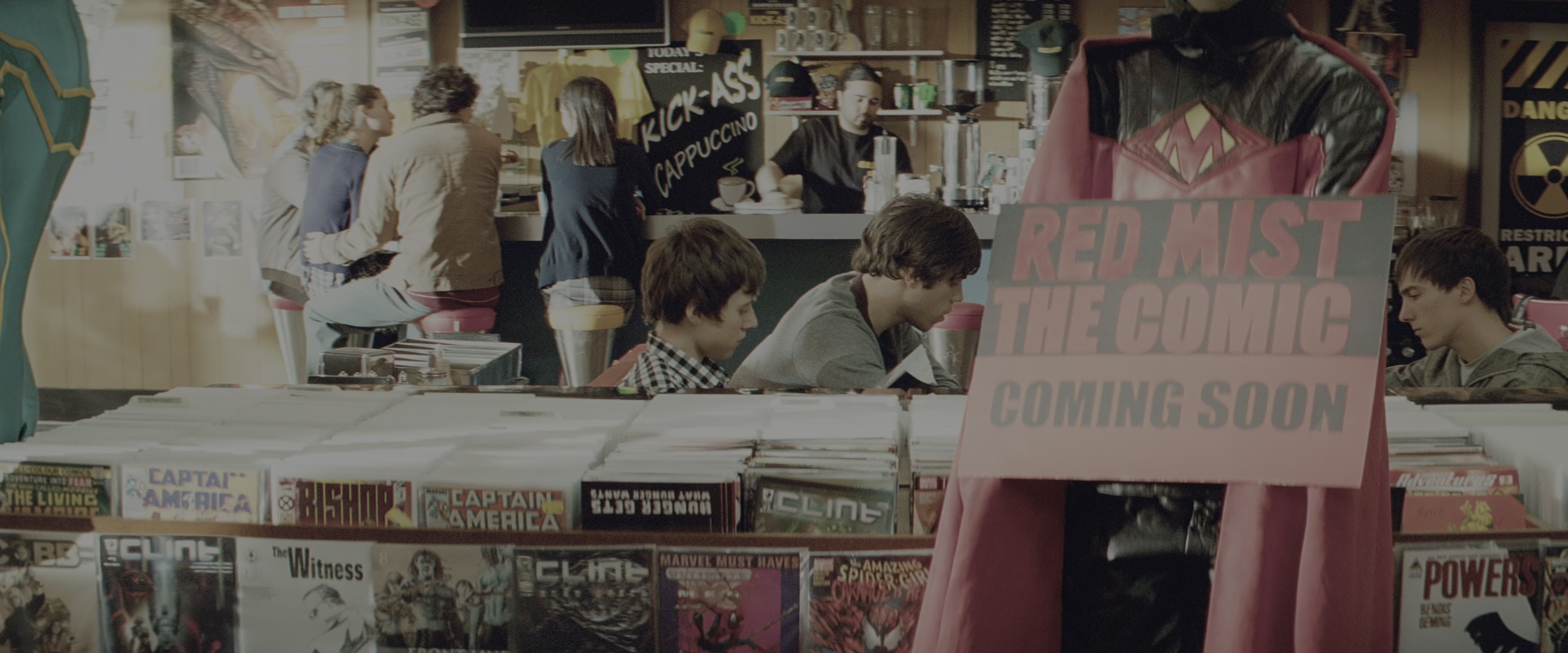 Kick-Ass (2010), wide, 2.40:1 — film still